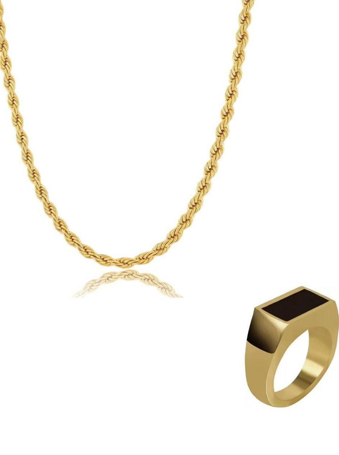 Bellina Alloy Gold Jewellery Set