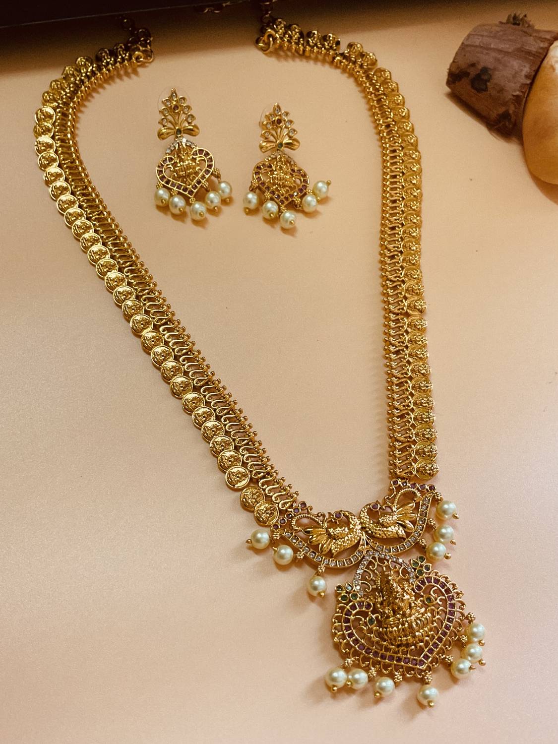 Ajrang Alloy Gold-plated Gold Jewellery Set