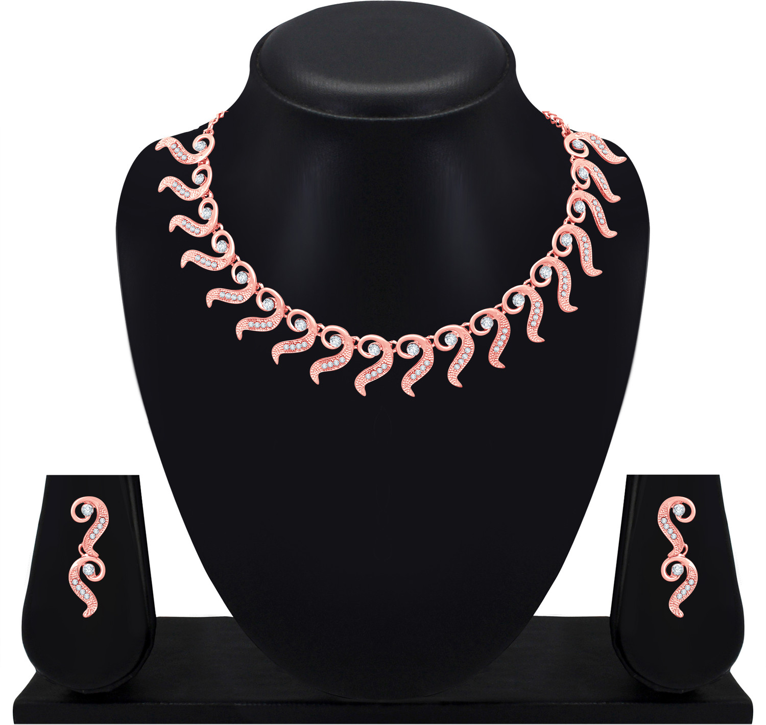 Image of Atasi International Alloy Gold Jewellery Set