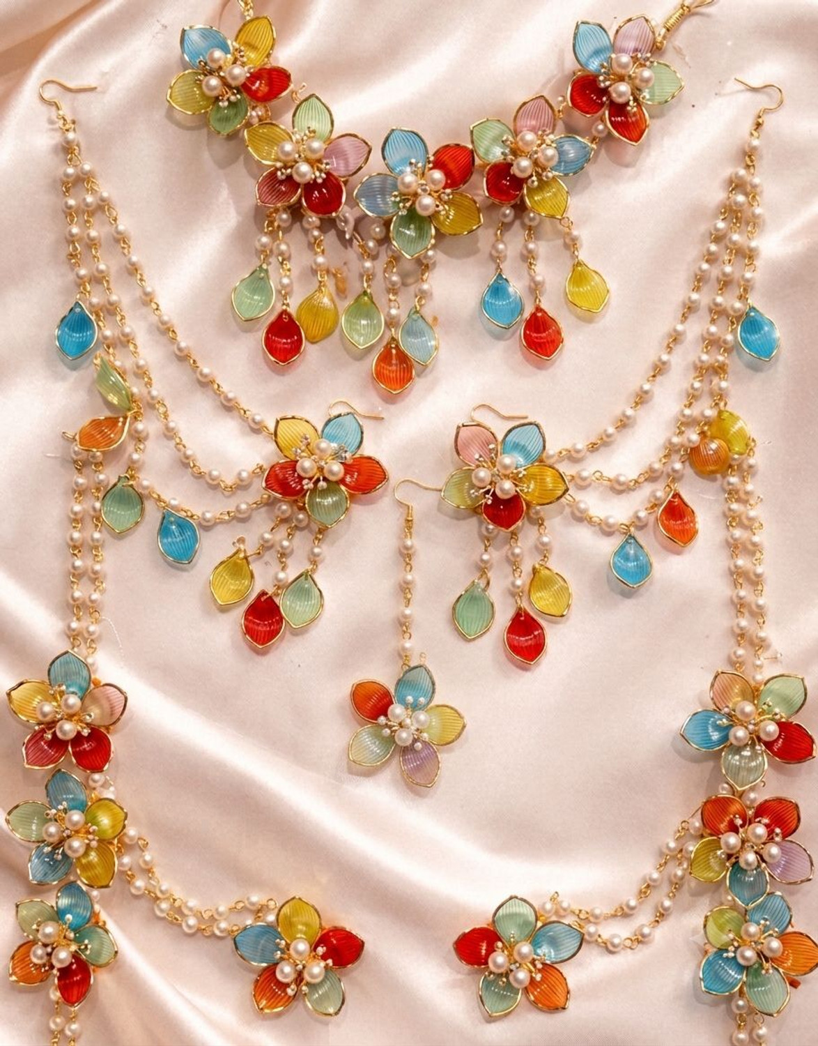 Image of Azad impex Alloy Multicolor Jewellery Set