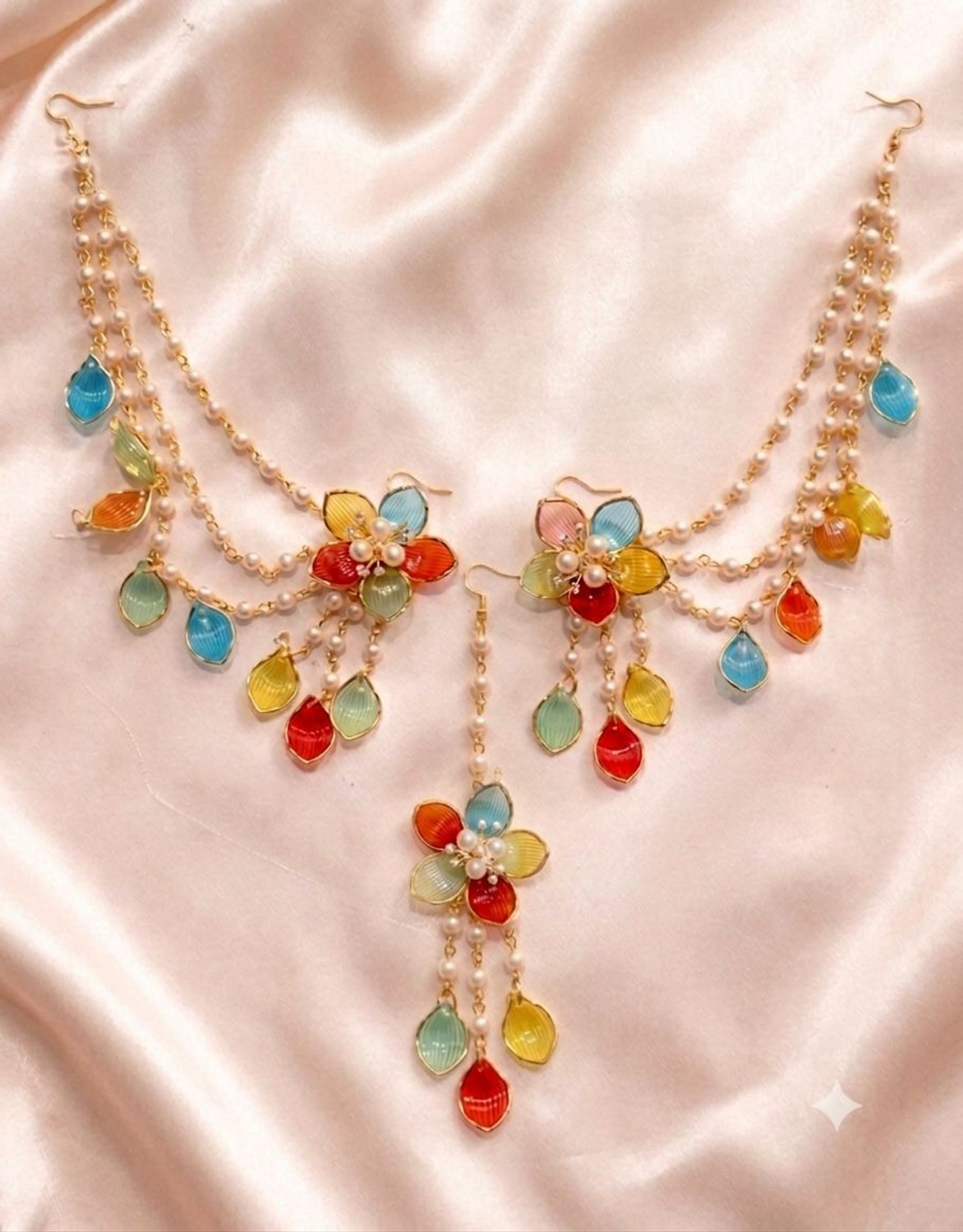 Image of Azad impex Alloy Multicolor Jewellery Set