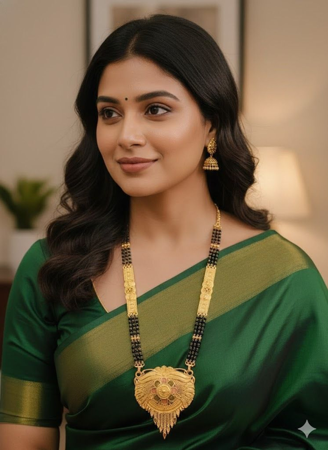 Image of MADHURAM FASHION Brass Gold-plated Gold Jewellery Set