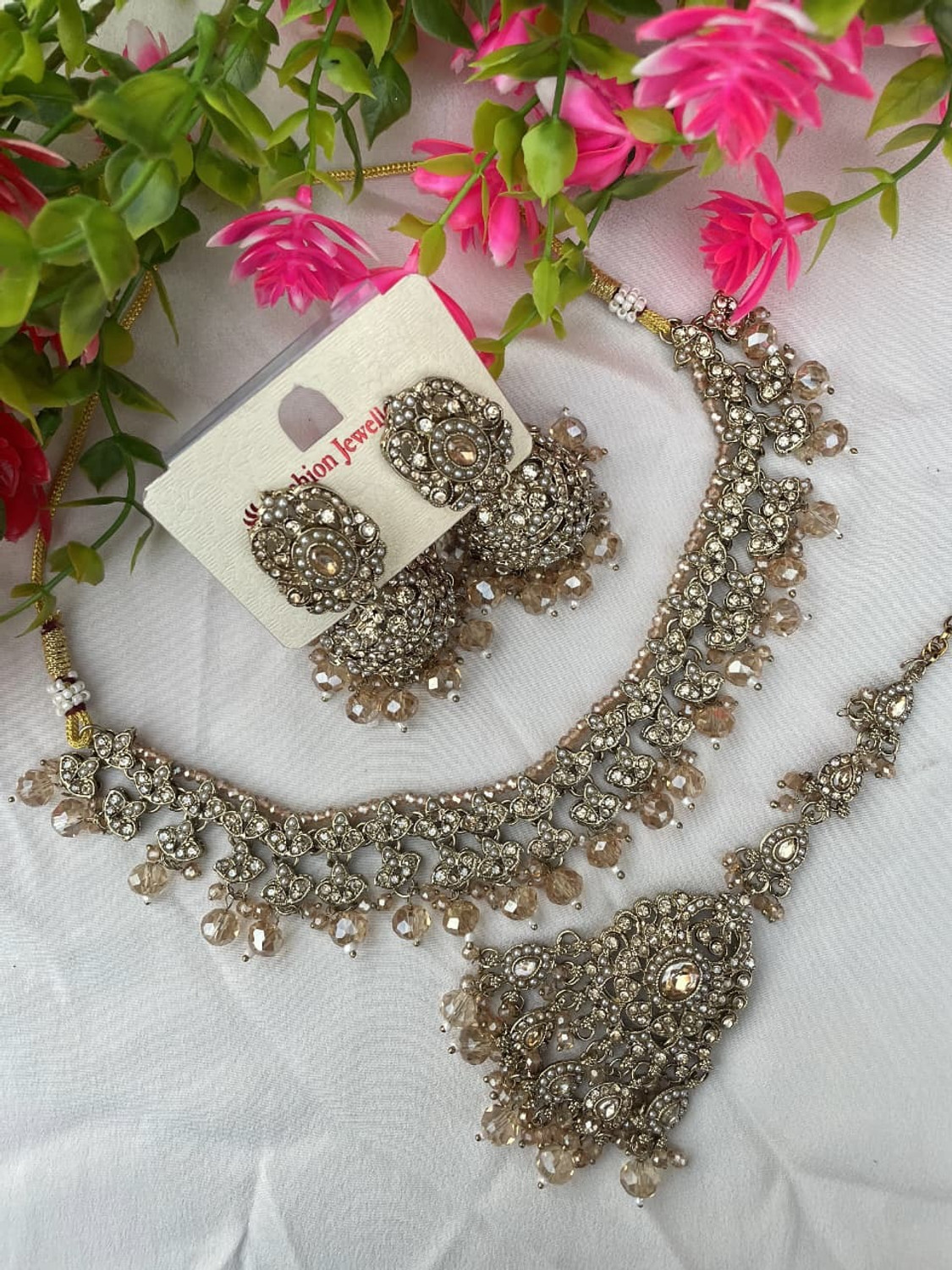 Image of wingsbro Alloy Gold-plated Gold Jewellery Set