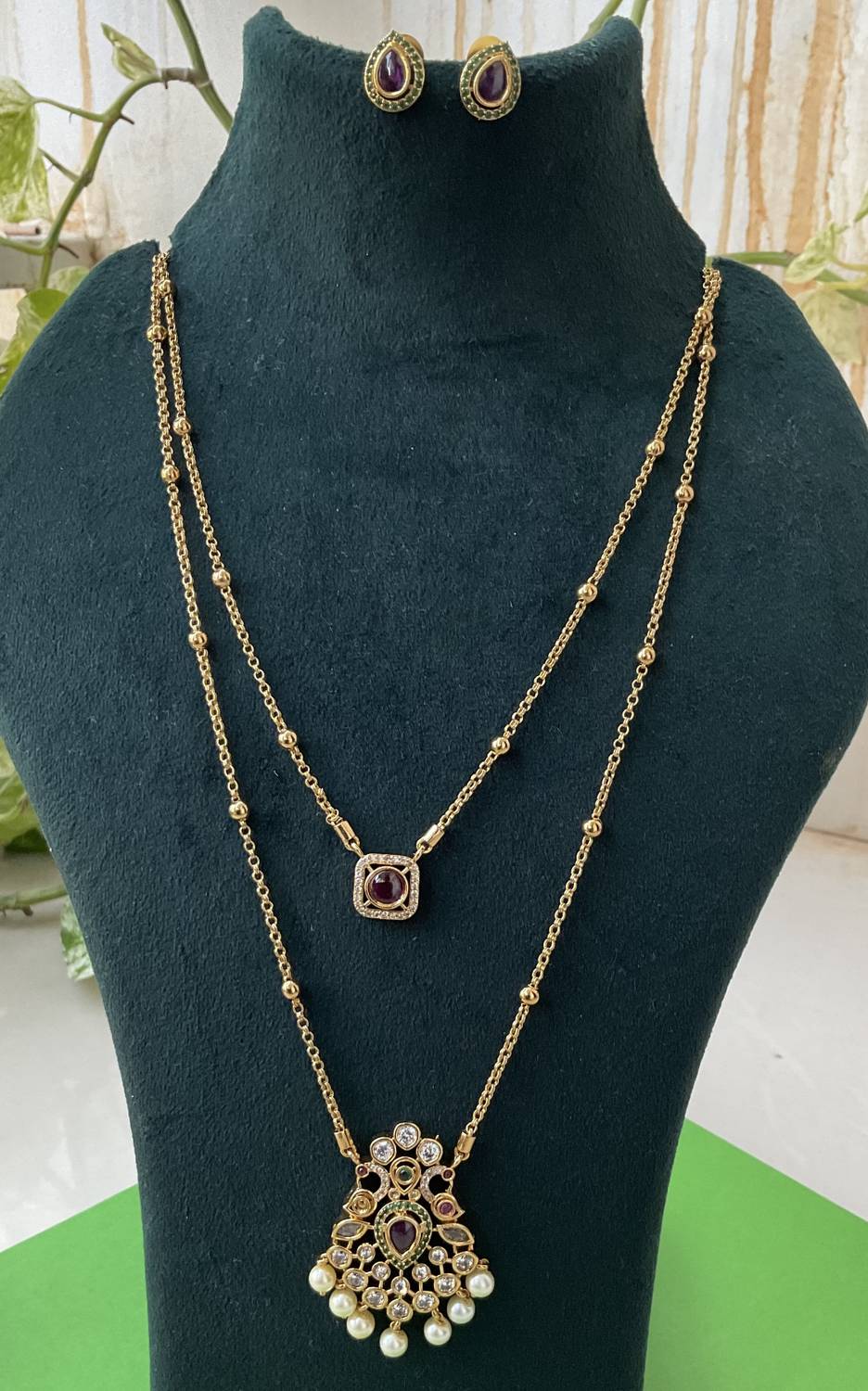 Ajrang Alloy Gold Jewellery Set