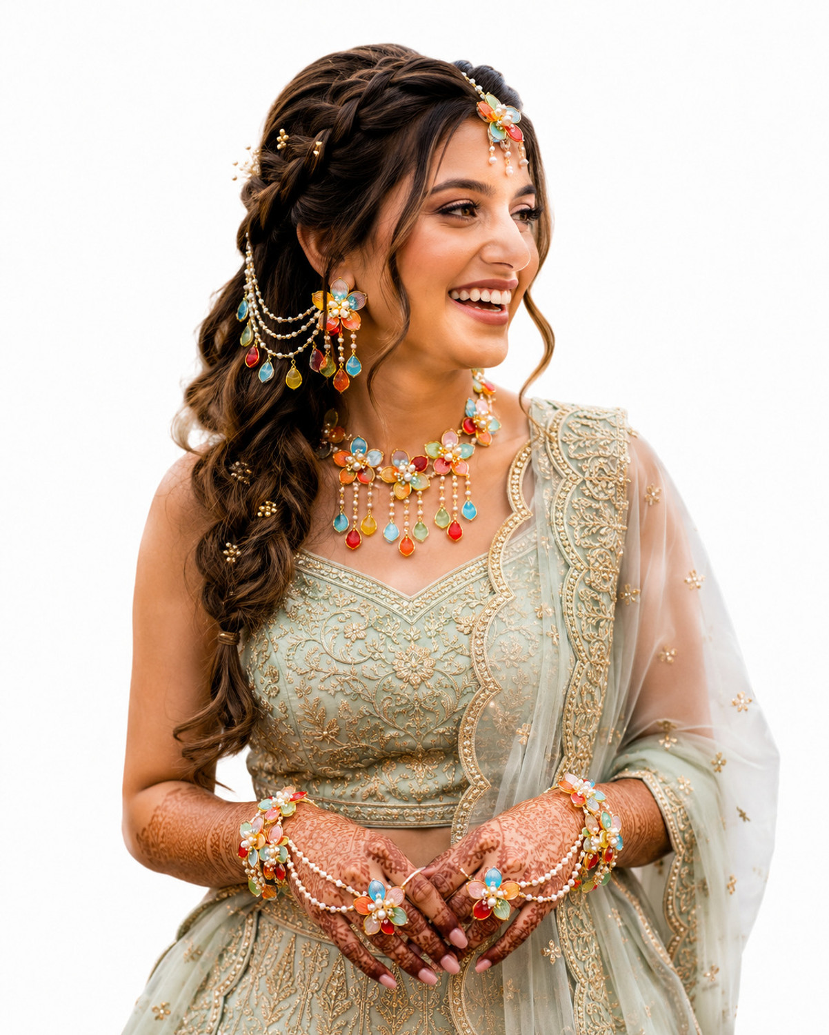 Image of Azad impex Alloy Multicolor Jewellery Set