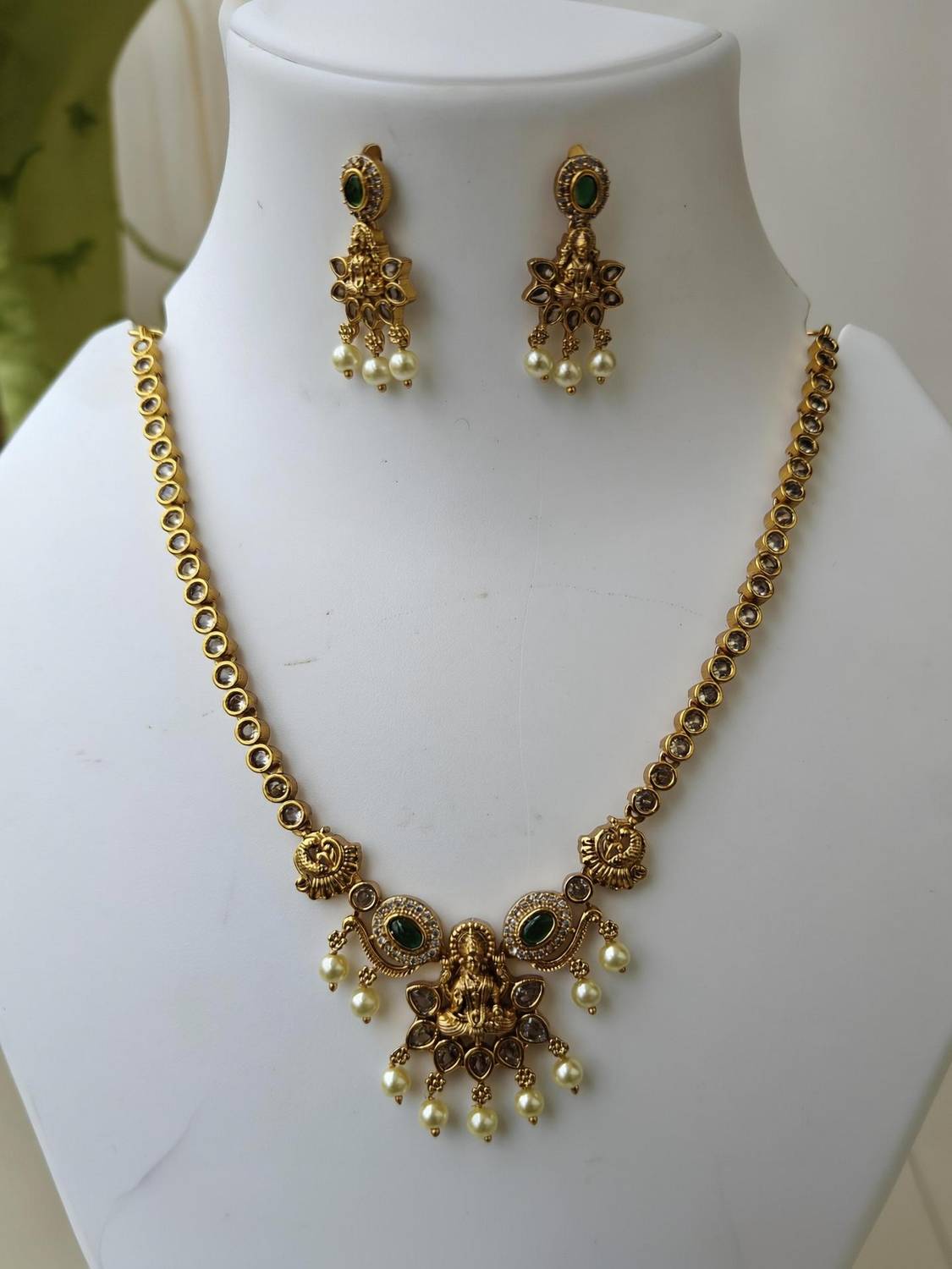 Ajrang Alloy Gold-plated Gold Jewellery Set