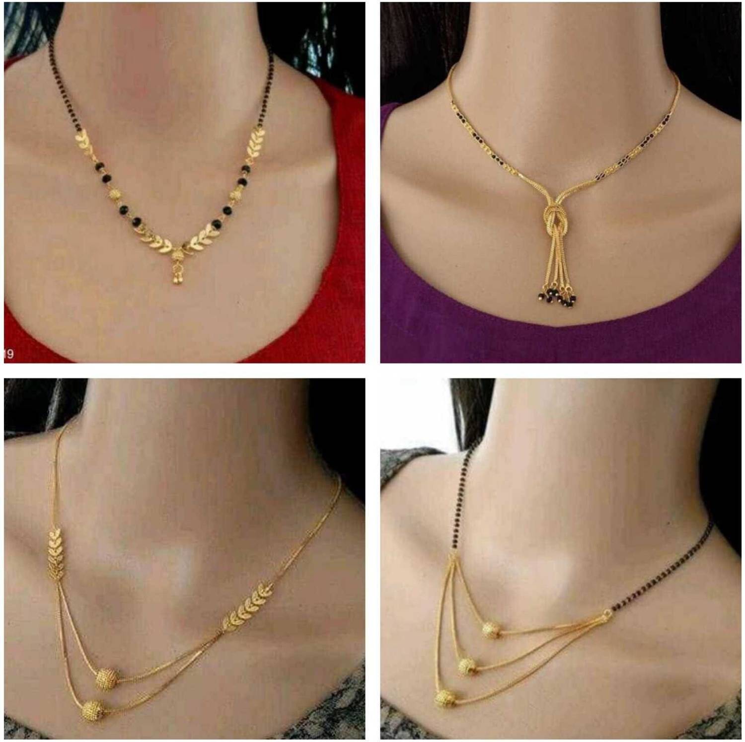 house of common Metal Gold-plated Gold Jewellery Set