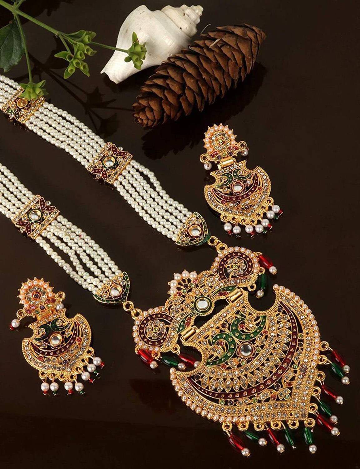 G AND K ENTERPRISE Alloy Multicolor Jewellery Set