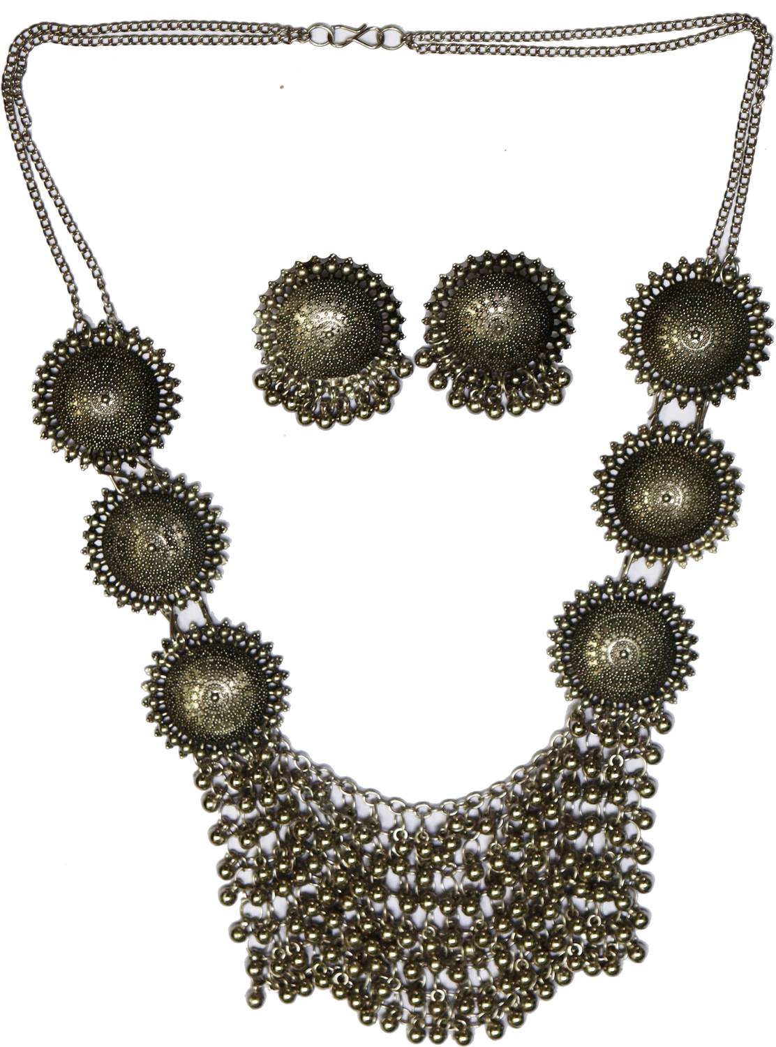 Aamrkoot Dori Silver Silver Jewellery Set
