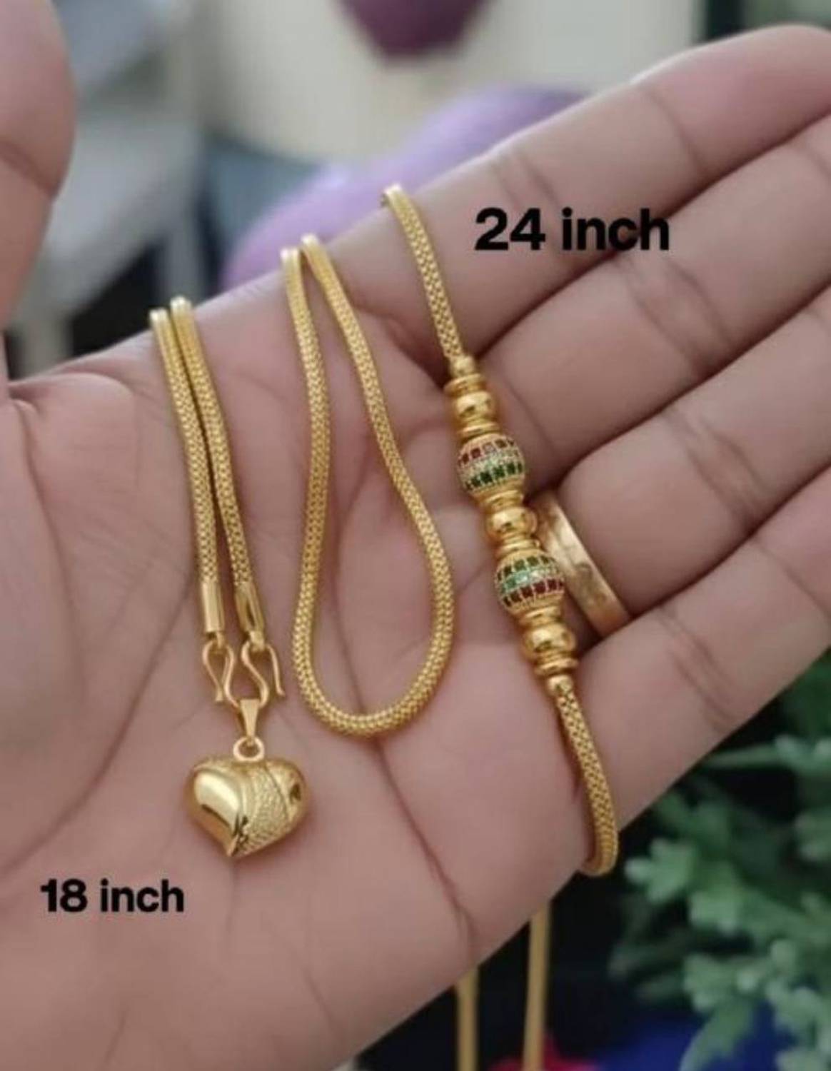 Aditya Enterprise Brass Gold-plated Gold Jewellery Set