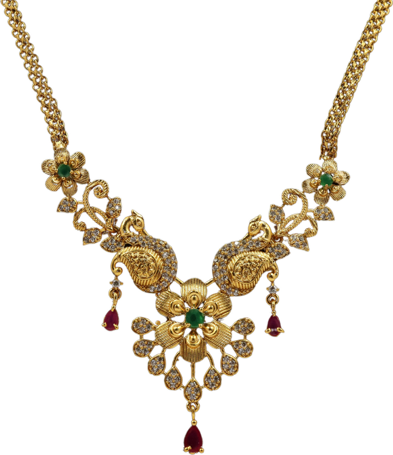 Image of SCG Brass Gold Jewellery Set