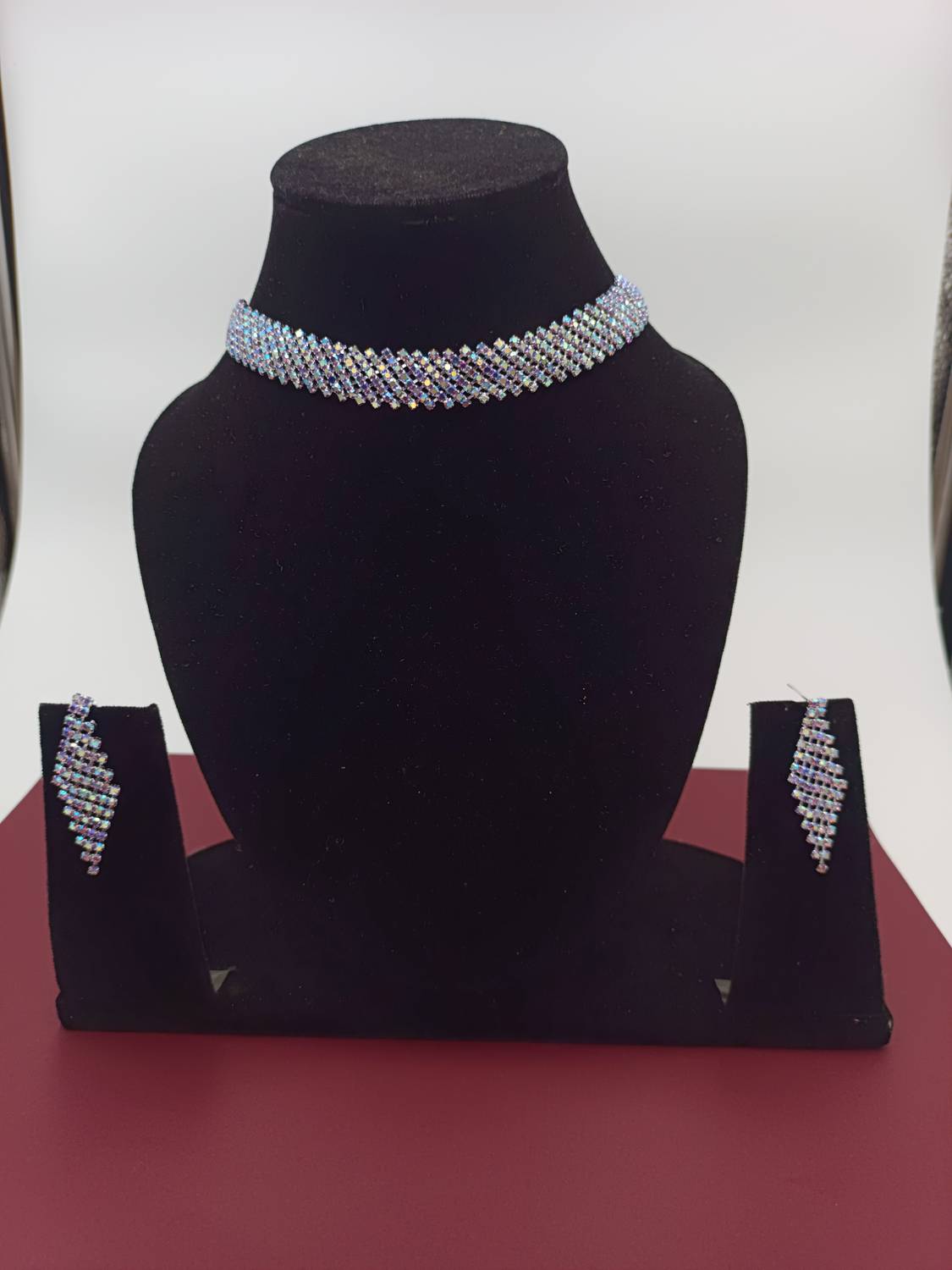 Artisan Jewel Stone Silver Silver Jewellery Set