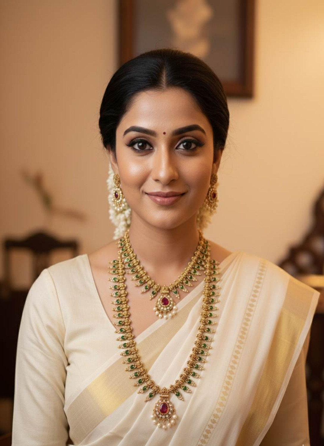 Image of Mountbar Brass, Crystal, Copper Gold-plated, Platinum Gold Jewellery Set