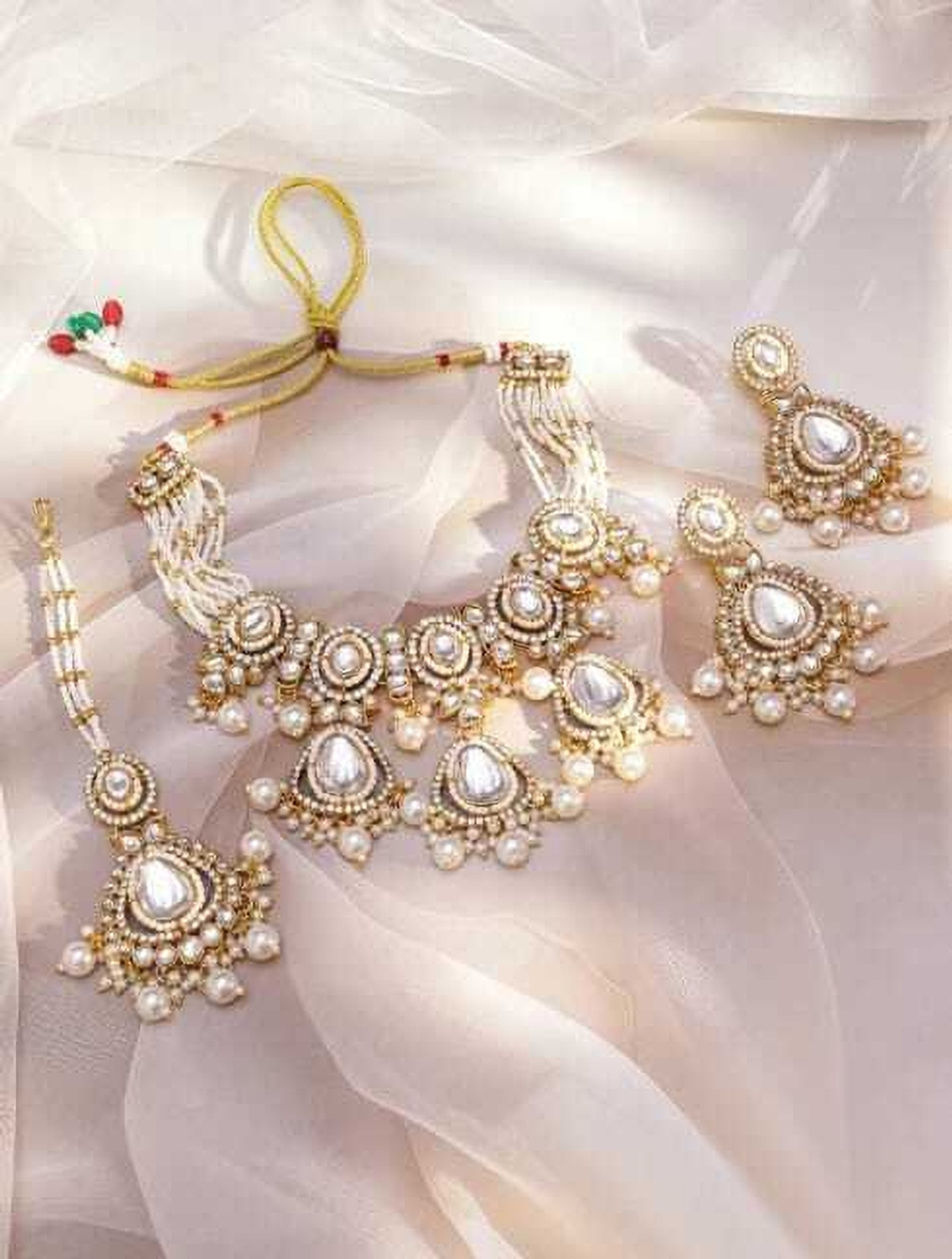 Image of RDFASHION Copper Gold Jewellery Set