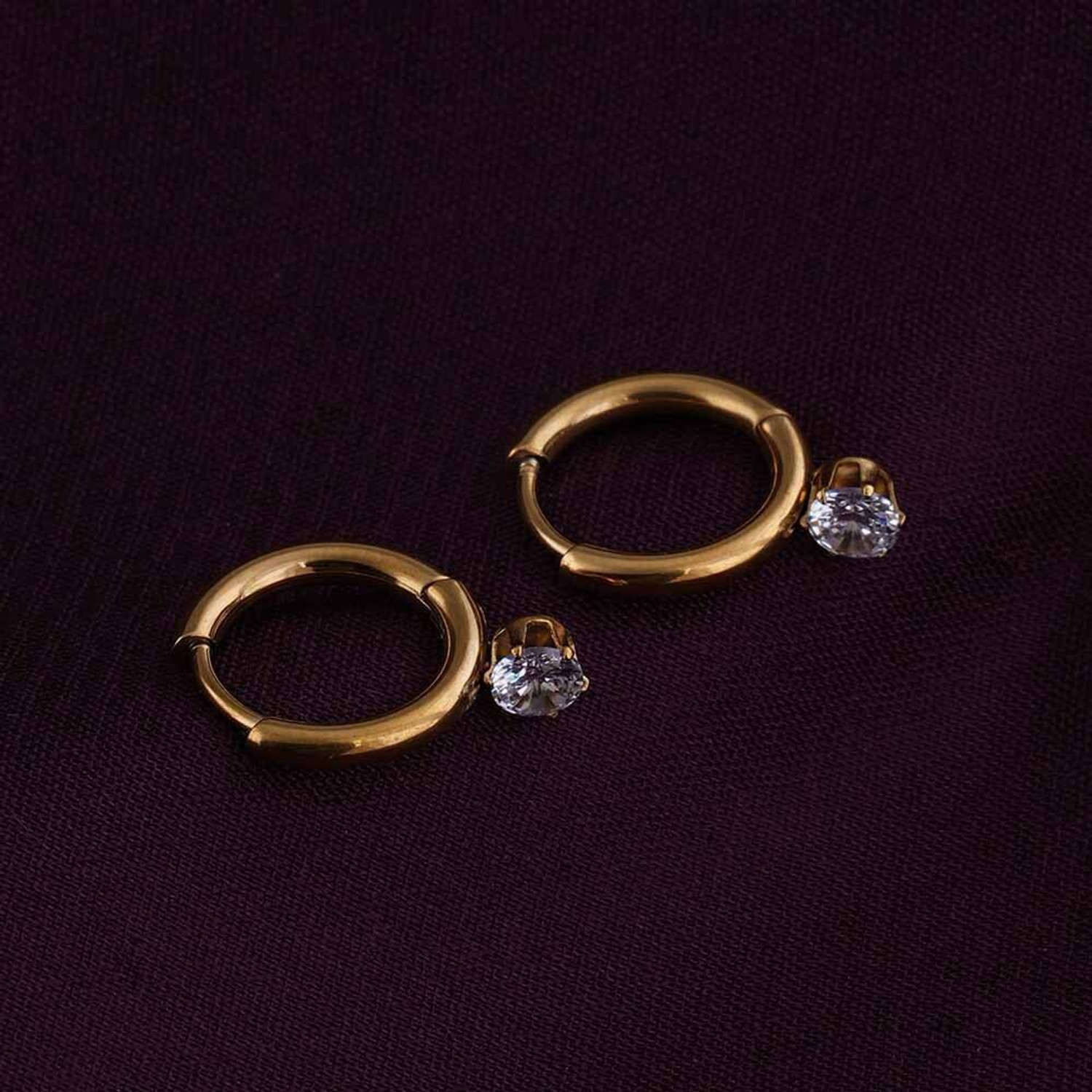 Image of PALMONAS Stainless Steel Gold-plated Gold Jewellery Set