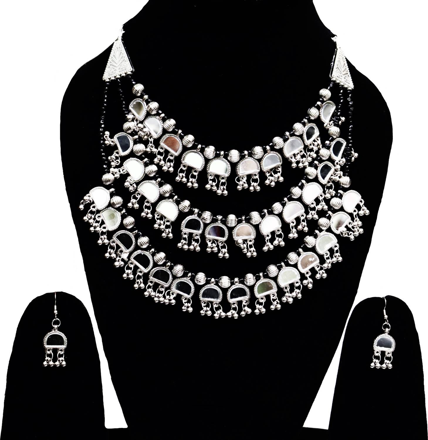 Aamrkoot Dori Silver Silver Jewellery Set
