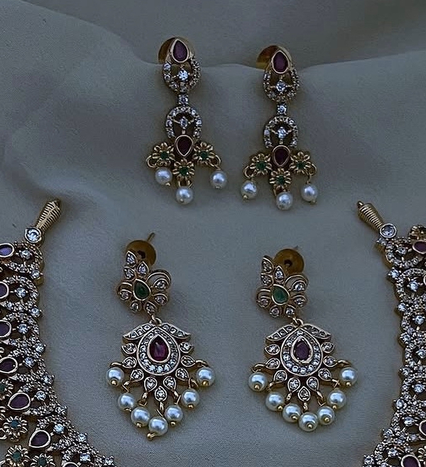 Image of SCG Brass Gold Jewellery Set