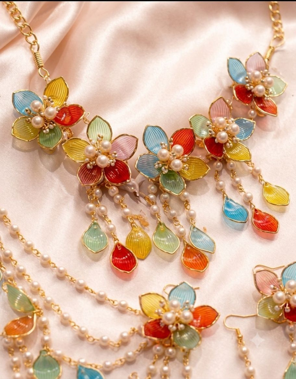 Image of Azad impex Alloy Multicolor Jewellery Set