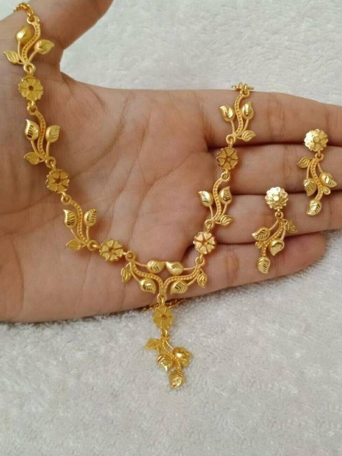 ANOUK Brass Gold-plated Gold Jewellery Set