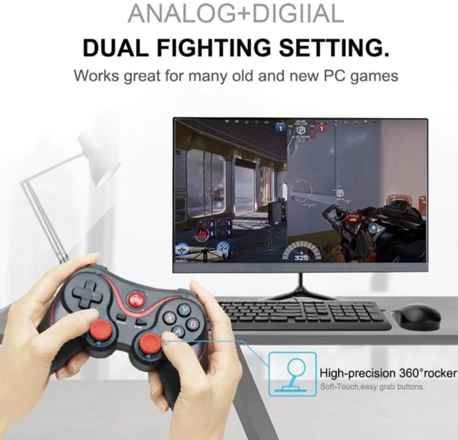 FROH X3 Mobile Wireless Bluetooth Game Controller - Image 4