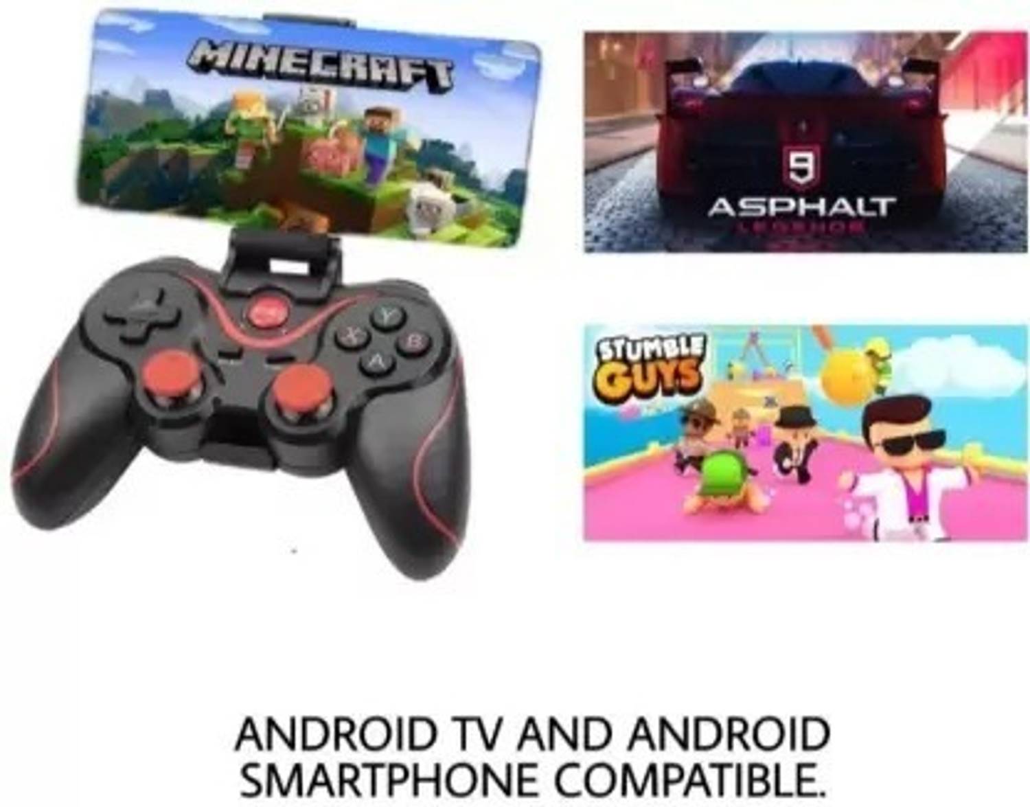 PICSTAR x3 wireless controller compatible with Android,PC,Mobile, Motion Controller Joystick