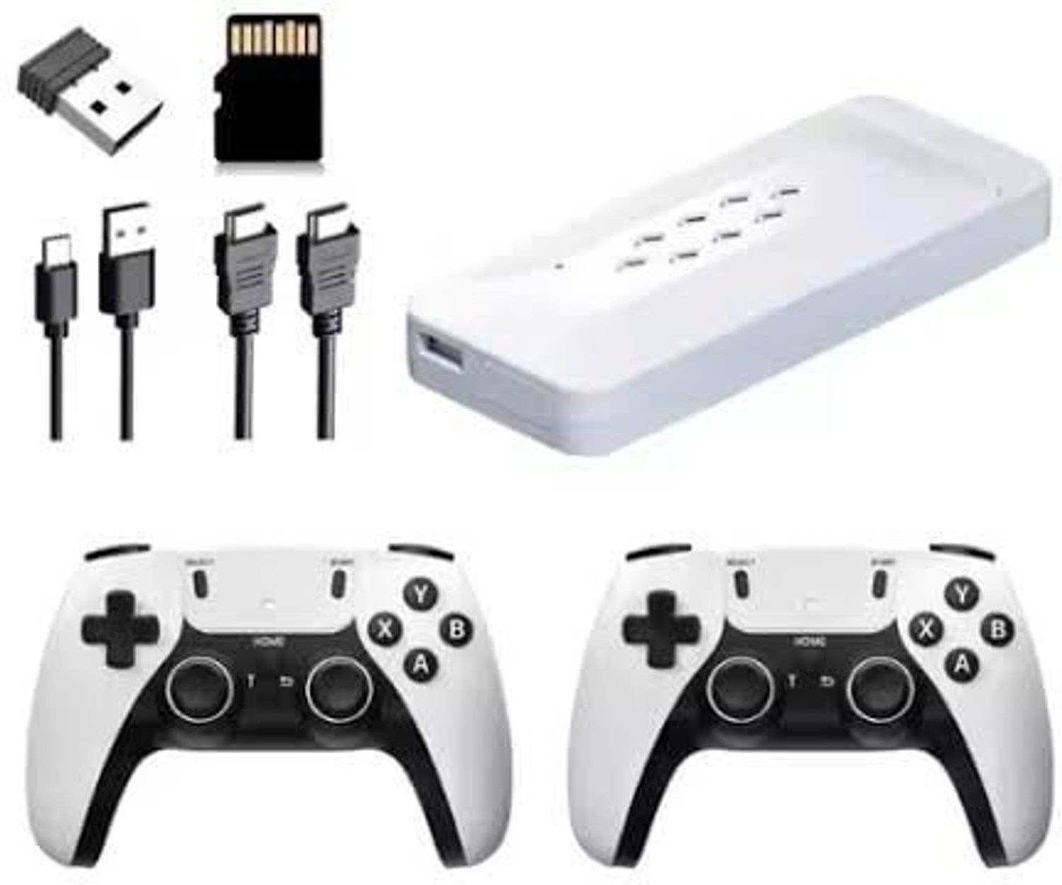 Image of PlayMosaic M22 Retro Game Stick - Wireless HD Plug & Play, 52 Emulators, 30,000+ Games Joystick