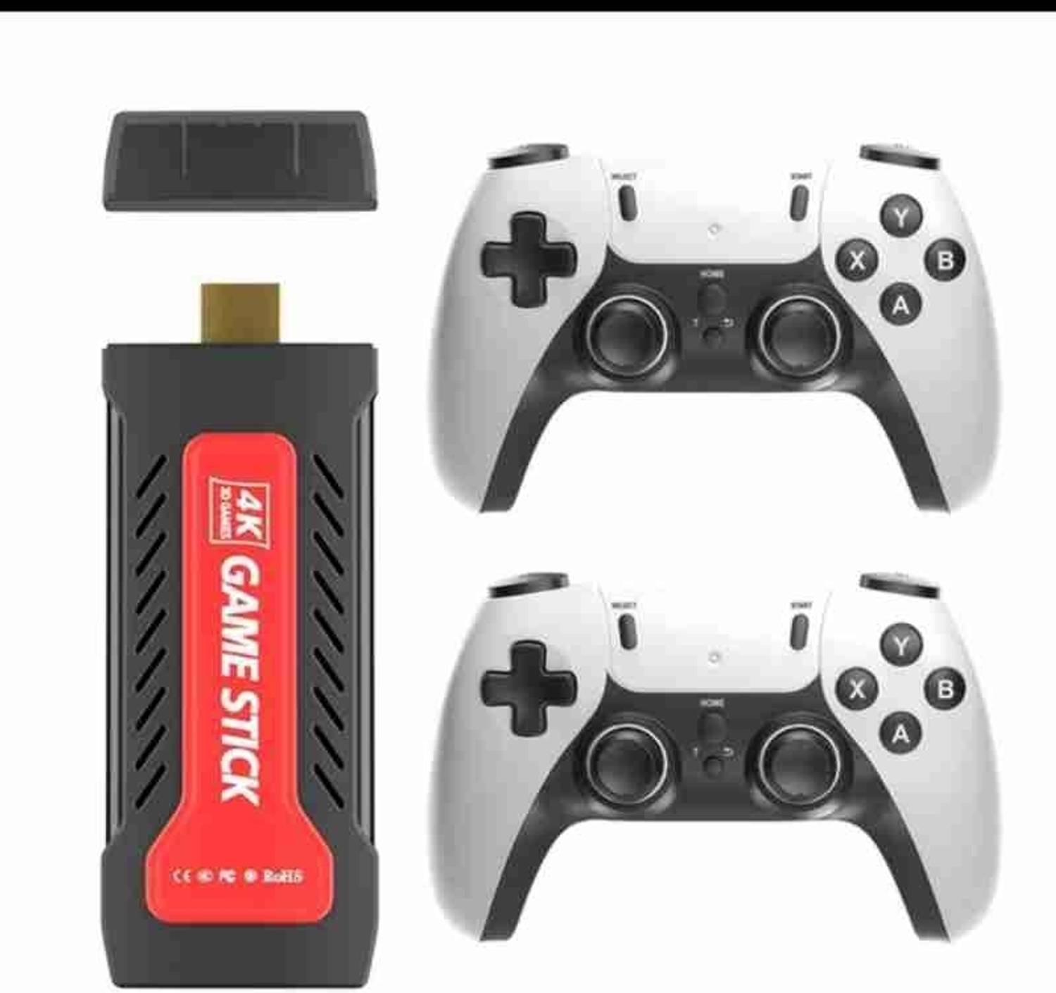 BCG GD30 Gamestick Video Game Built-in 35K+ 2D 3D Classic RETRO Games 128 GB with Yes