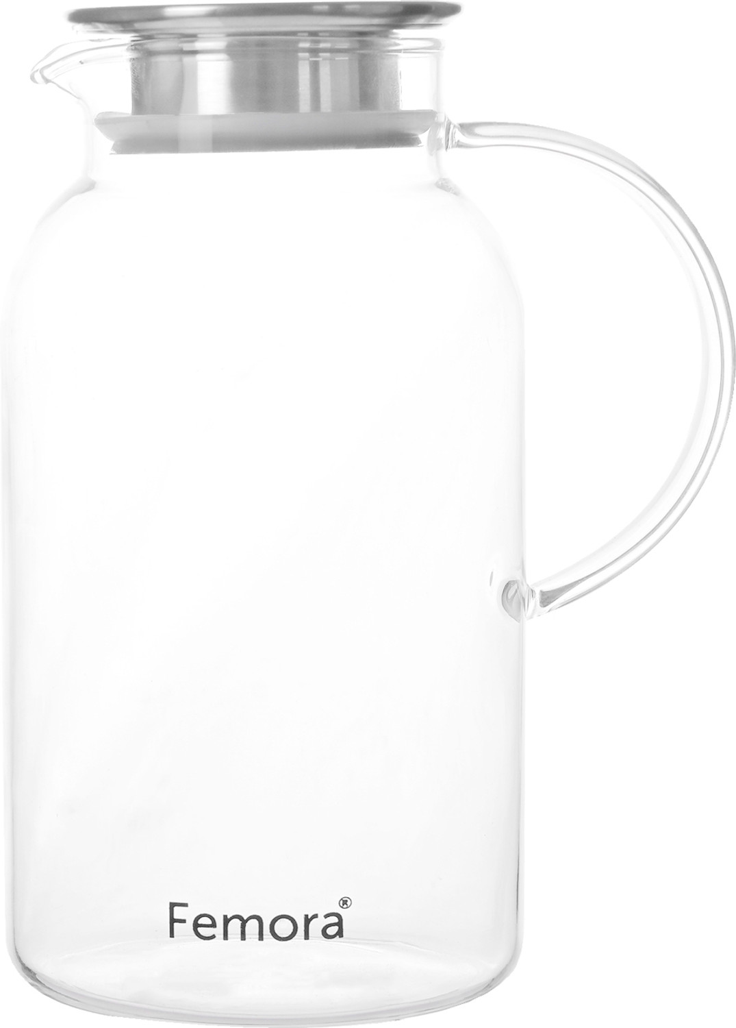 Image of Femora 1.8 L Borosilicate Glass Water Jug