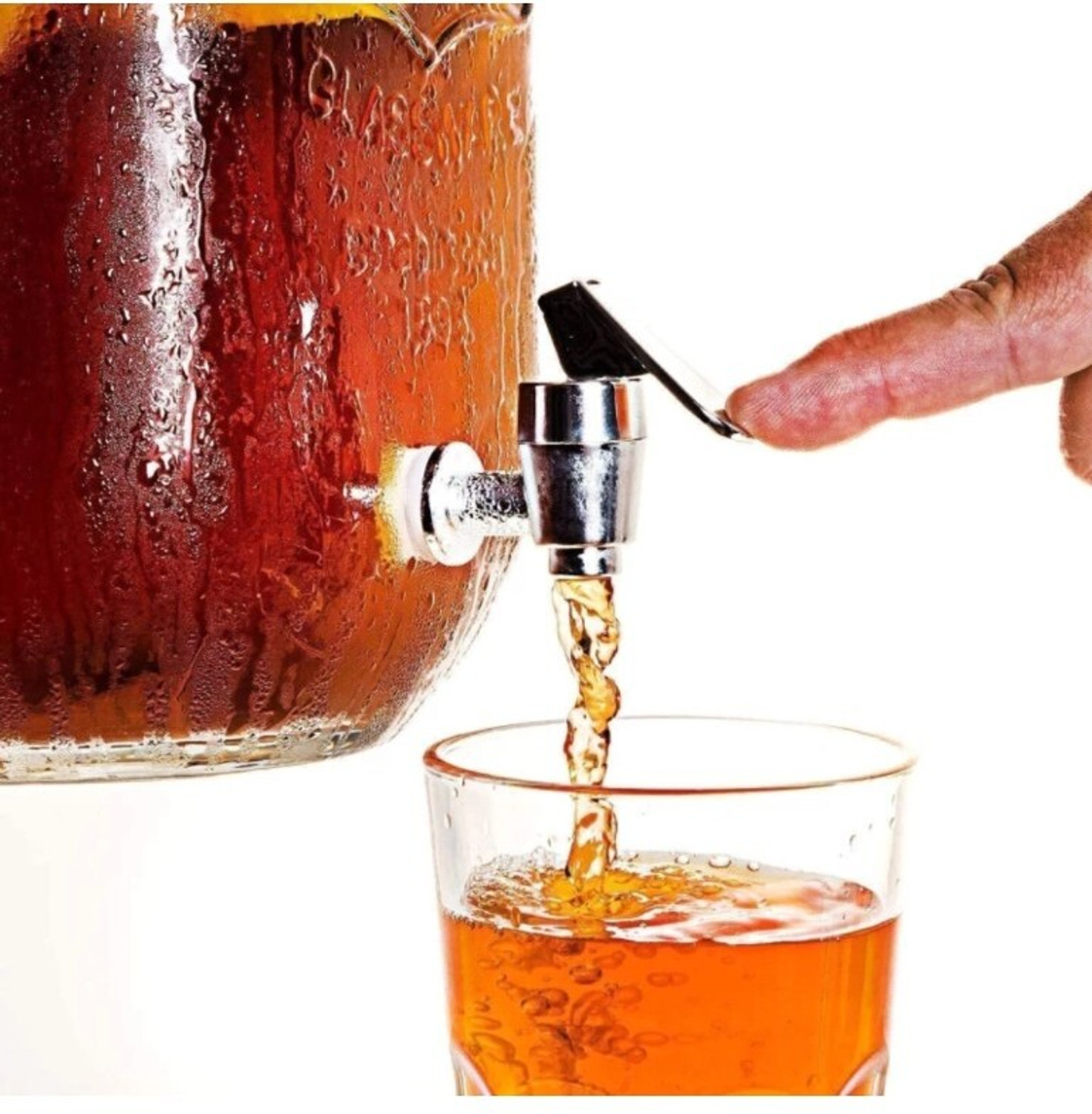 Image of STARNEW 5 L Glass Table Top Manual Water Dispenser