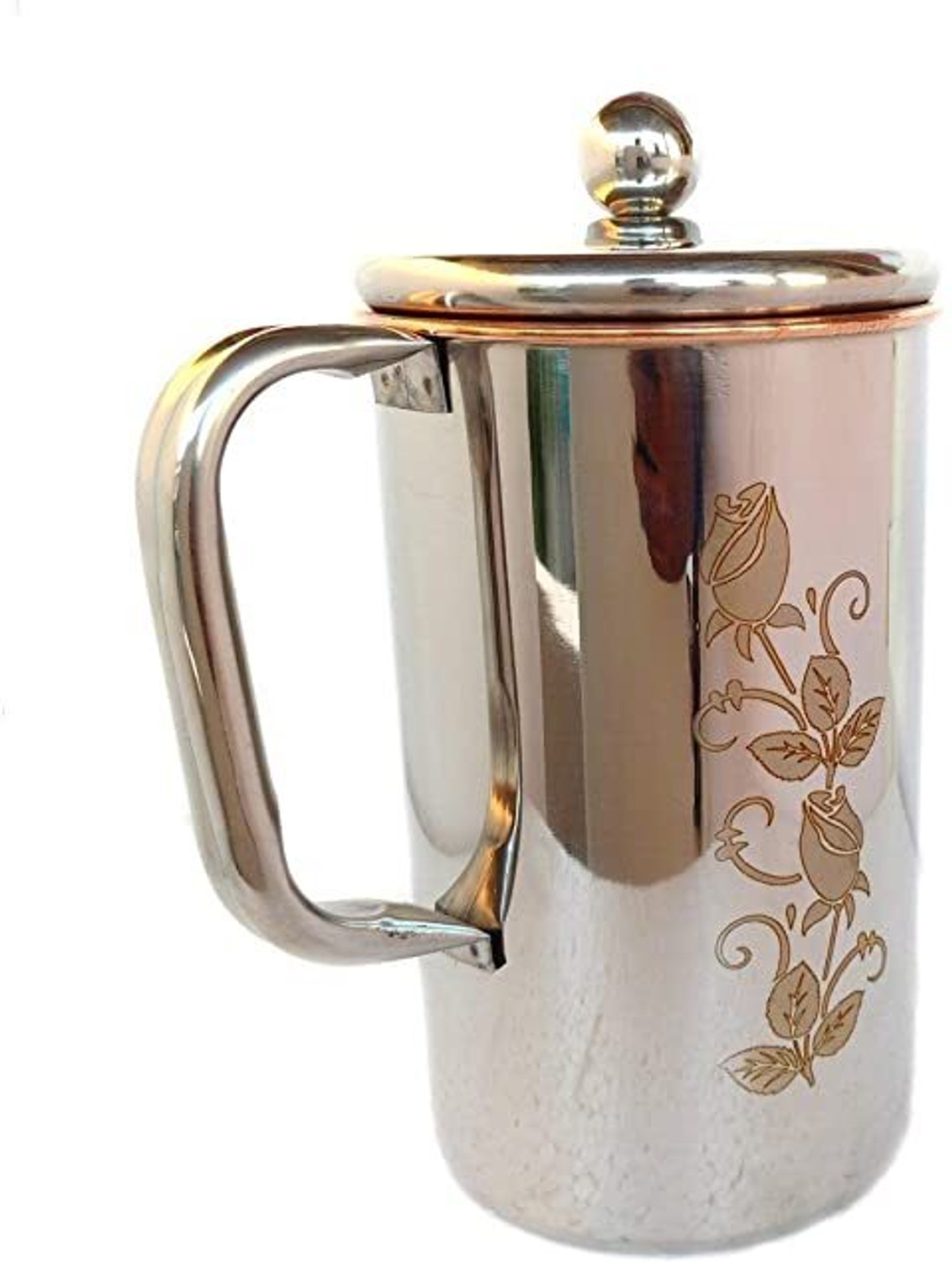 Image of RAGHAV 1.6 L Copper, Stainless Steel Water Jug