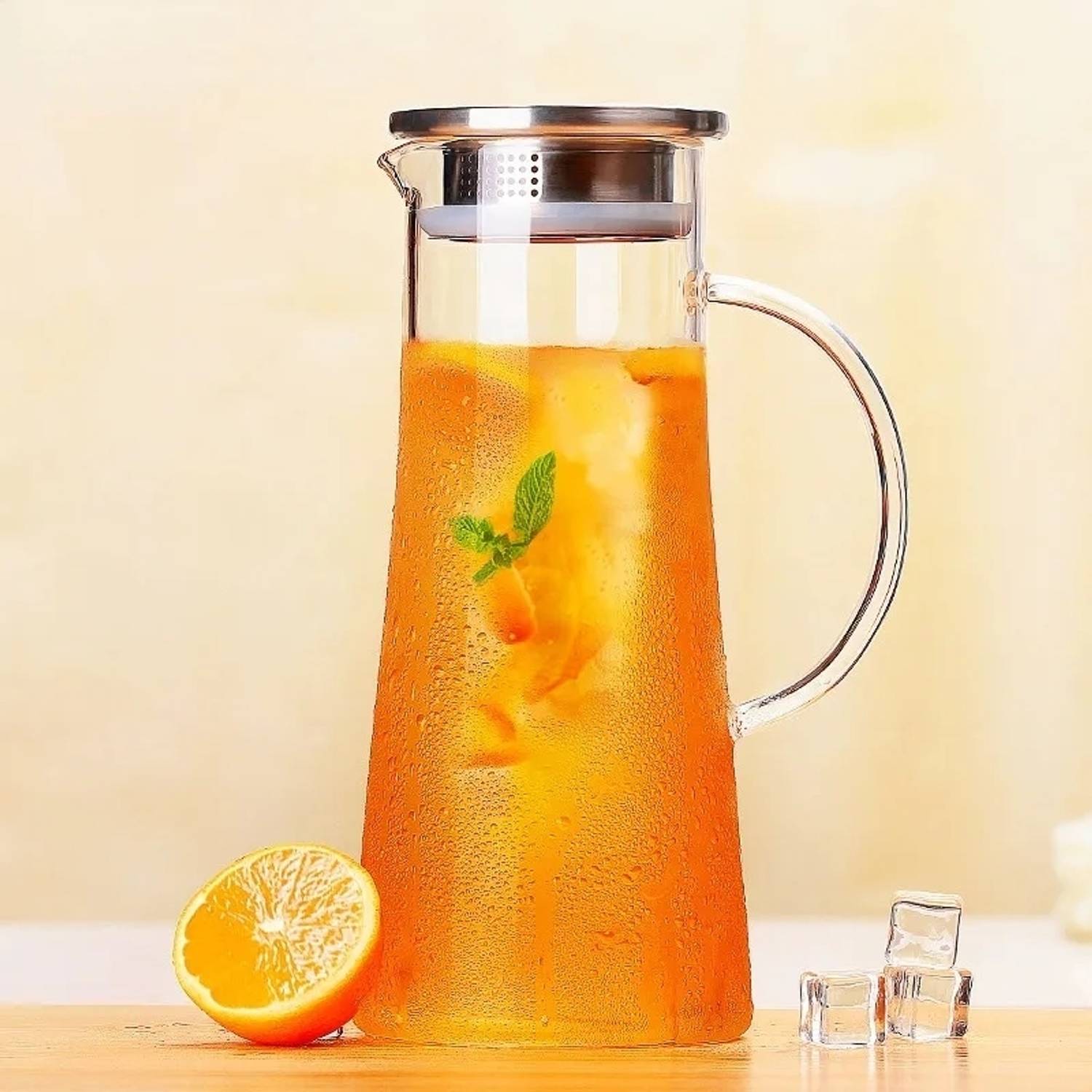 Avastro 1.3 L Glass Water Jug