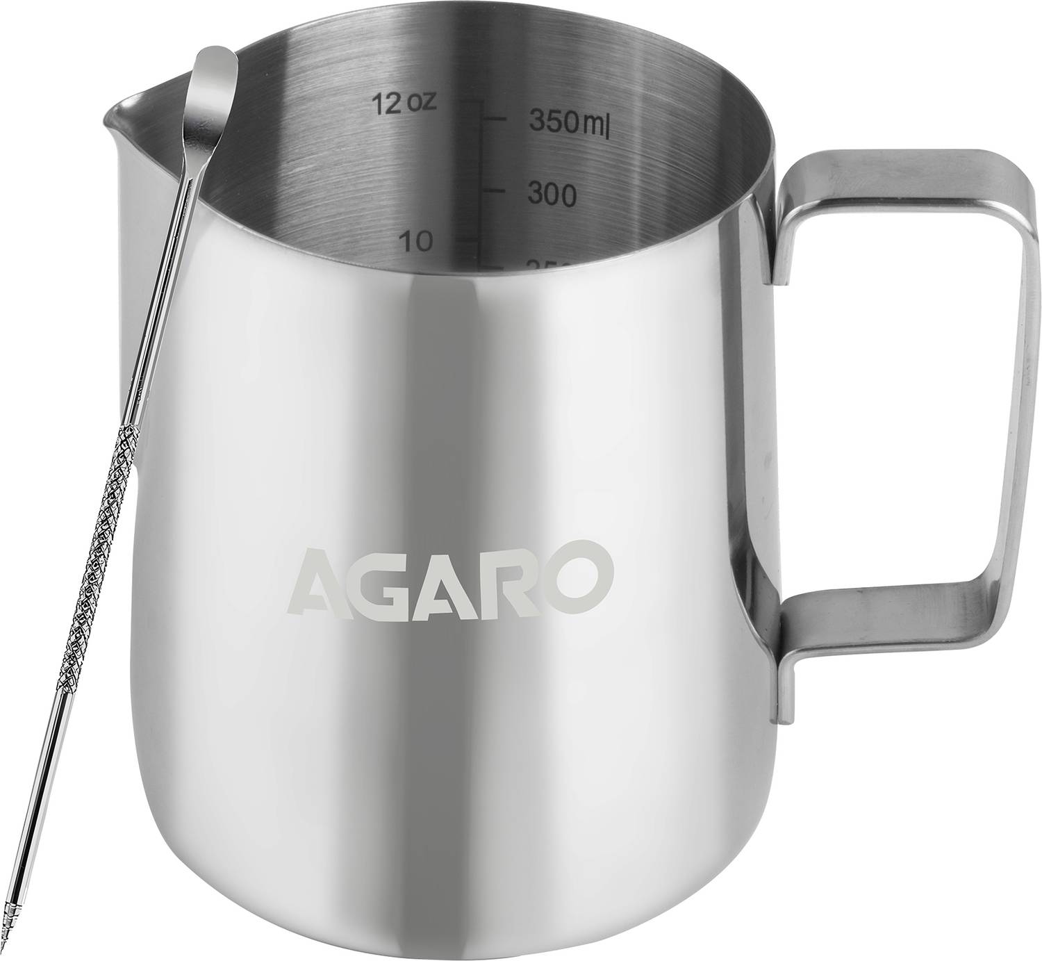 AGARO 350 L Stainless Steel Measuring Jug