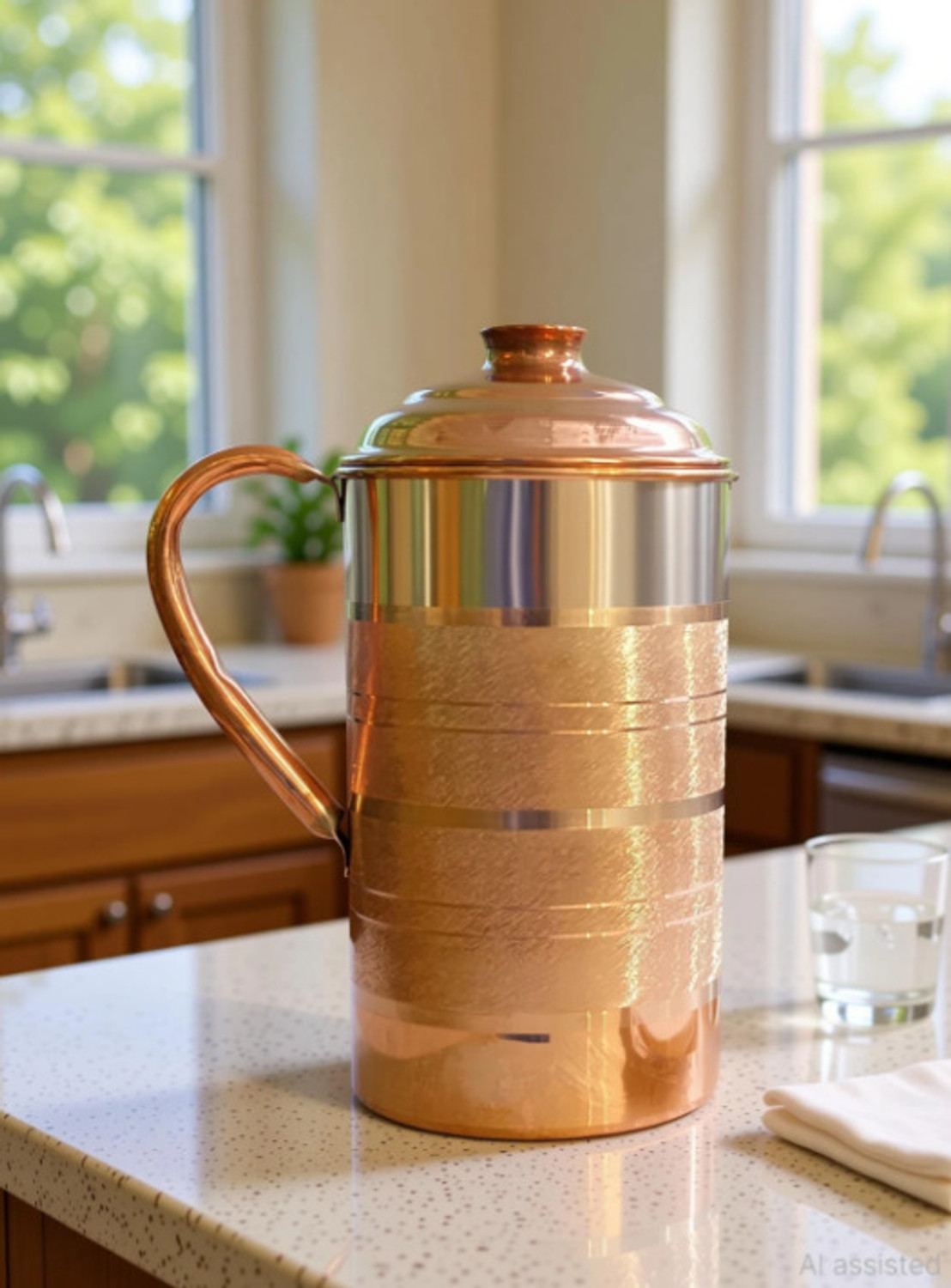 Image of ADOKO 1.5 L Copper Water Jug