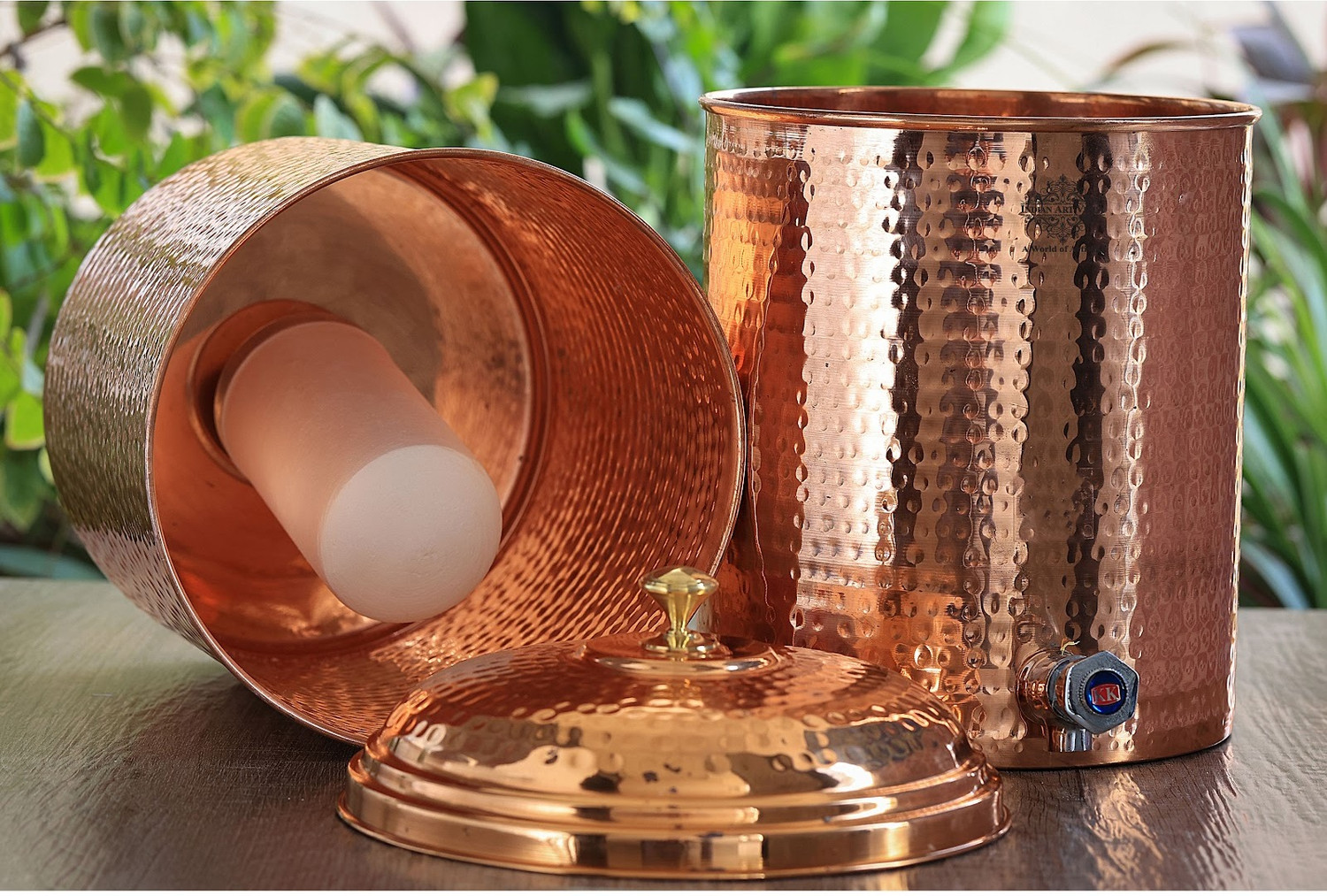 Image of INDIAN ART VILLA 20000 ml Copper Water Jug