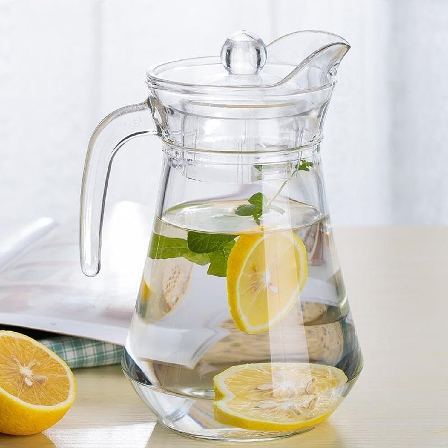 Image of promise plus group 1.79 L Glass Wine Jug