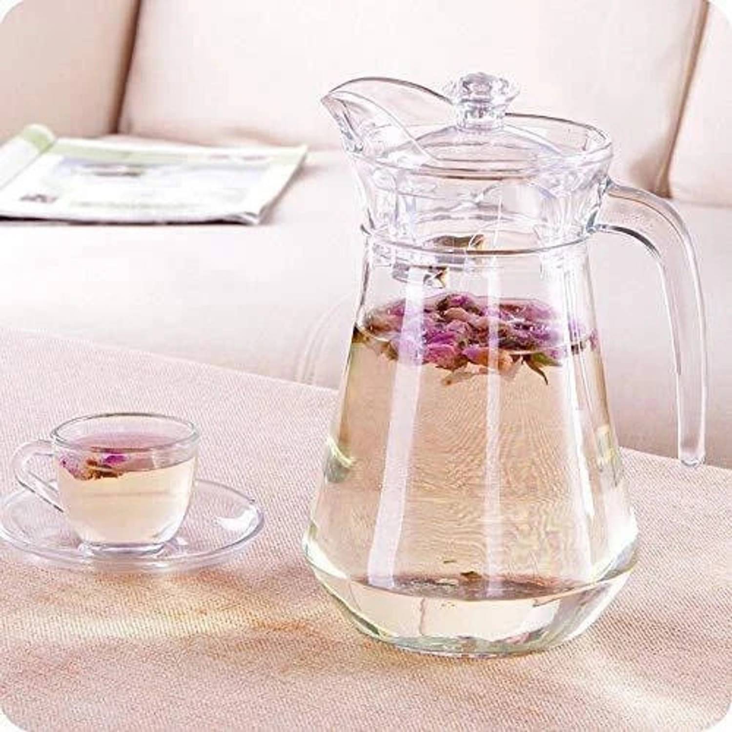 EliteVentures 1.3 L Glass Water Jug