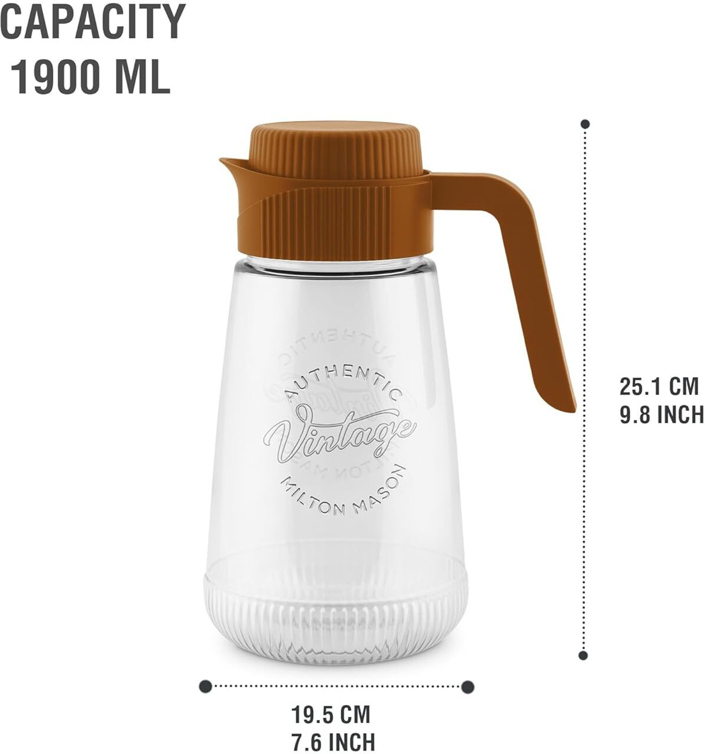 Image of MILTON 1.9 L Plastic Water Jug
