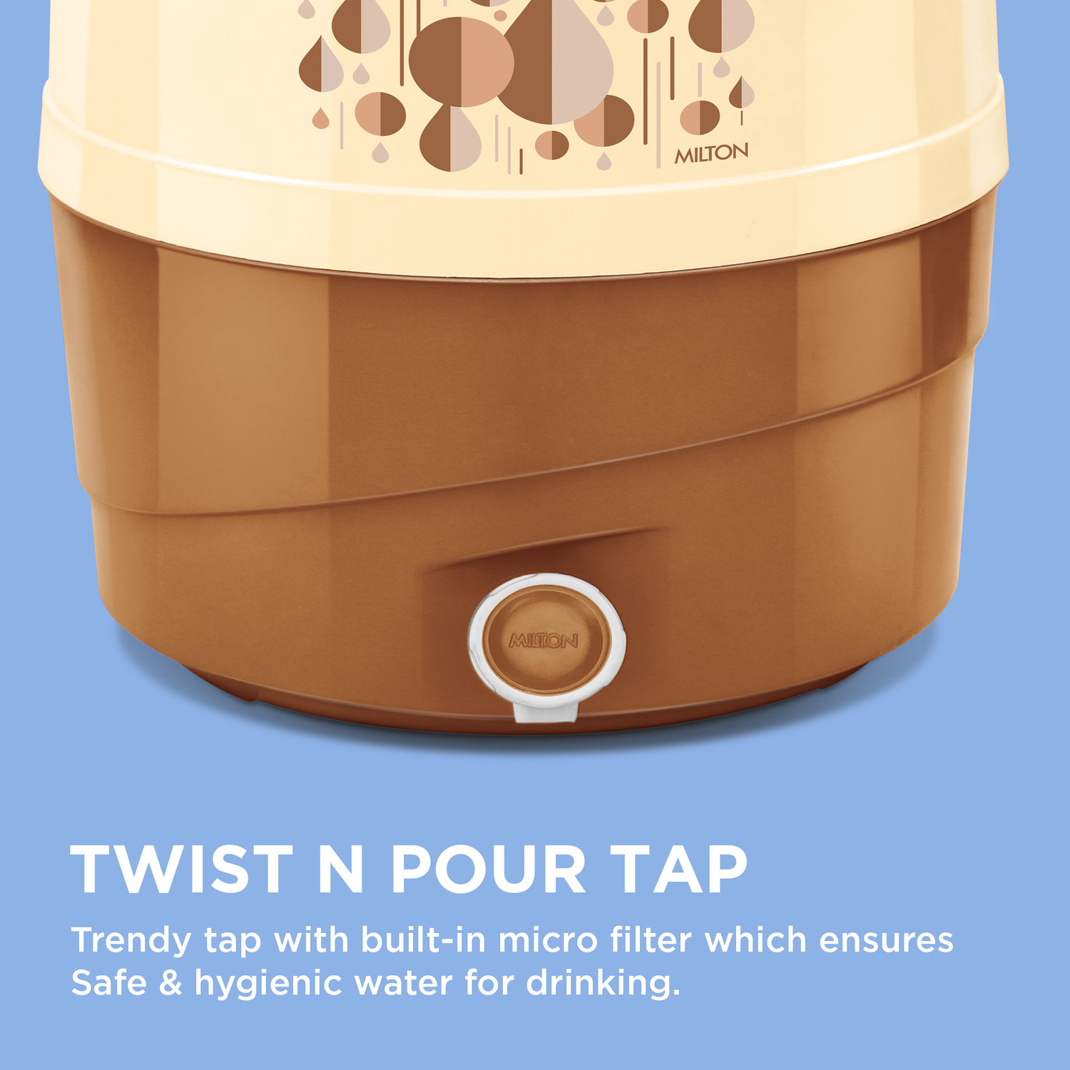Image of MILTON 11 L Plastic Water Jug