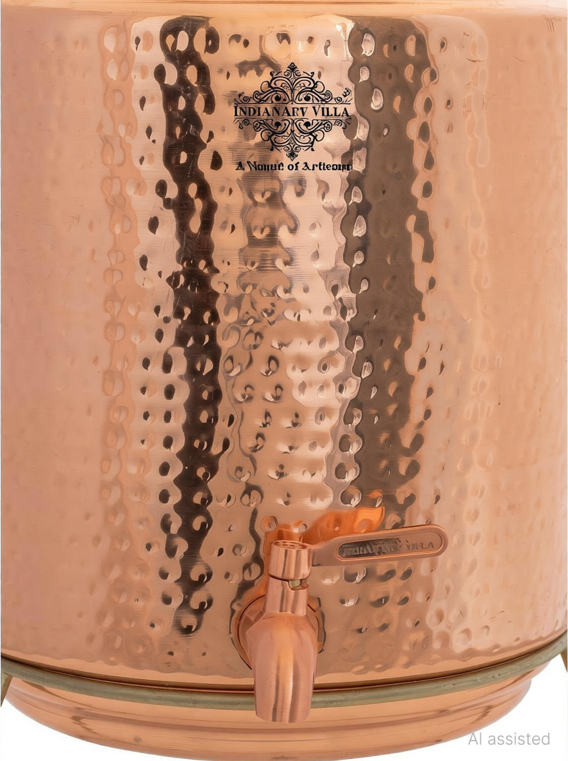 Image of IndianArtVilla 5 L Copper Water Jug