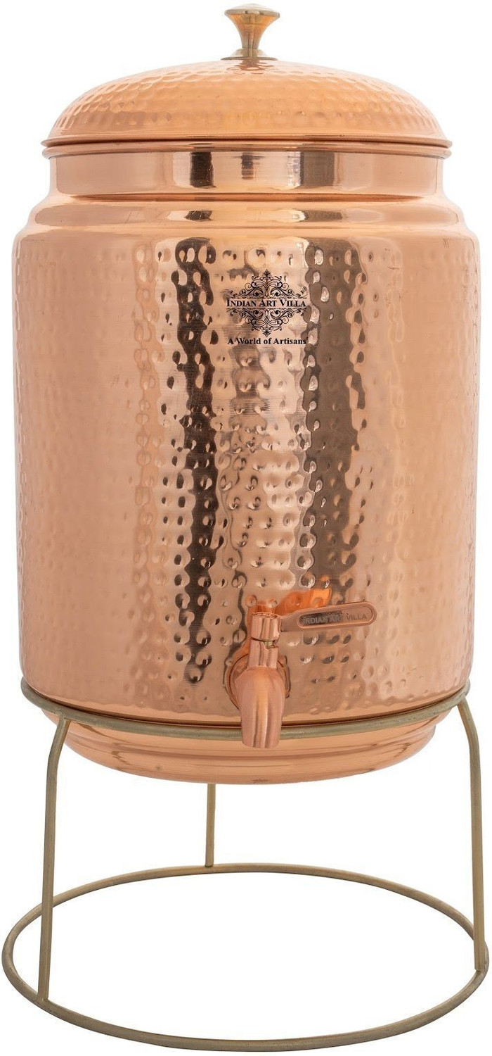 Image of IndianArtVilla 5 L Copper Water Jug