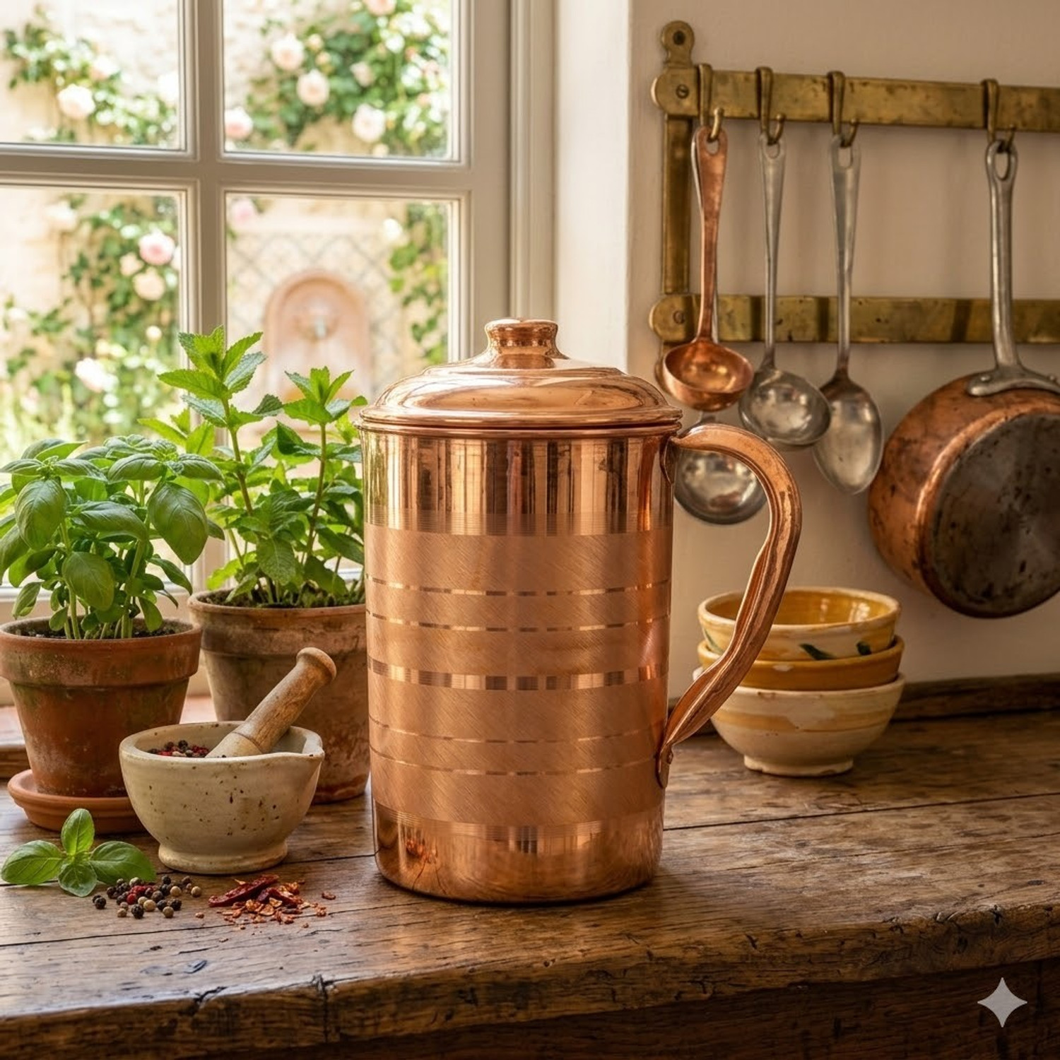 Image of MAXSUN 2 L Copper Water Jug