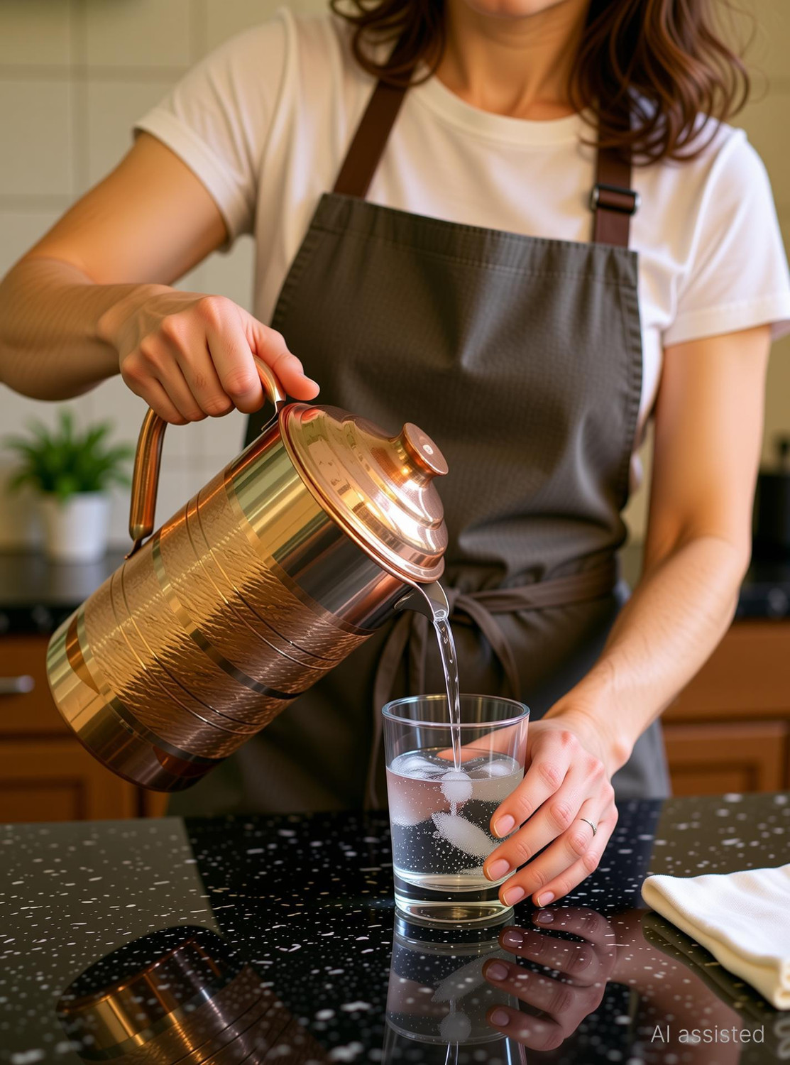 Image of ADOKO 2 L Copper Water Jug