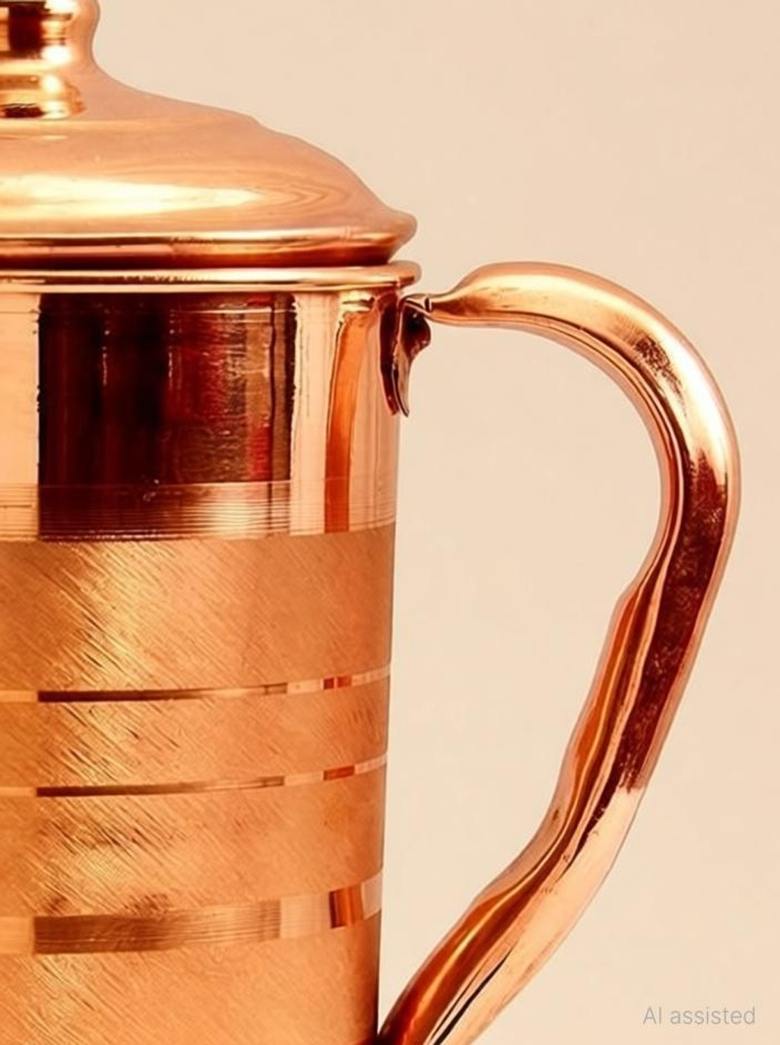 Image of RJ Traders 1.5 L Copper Water Jug