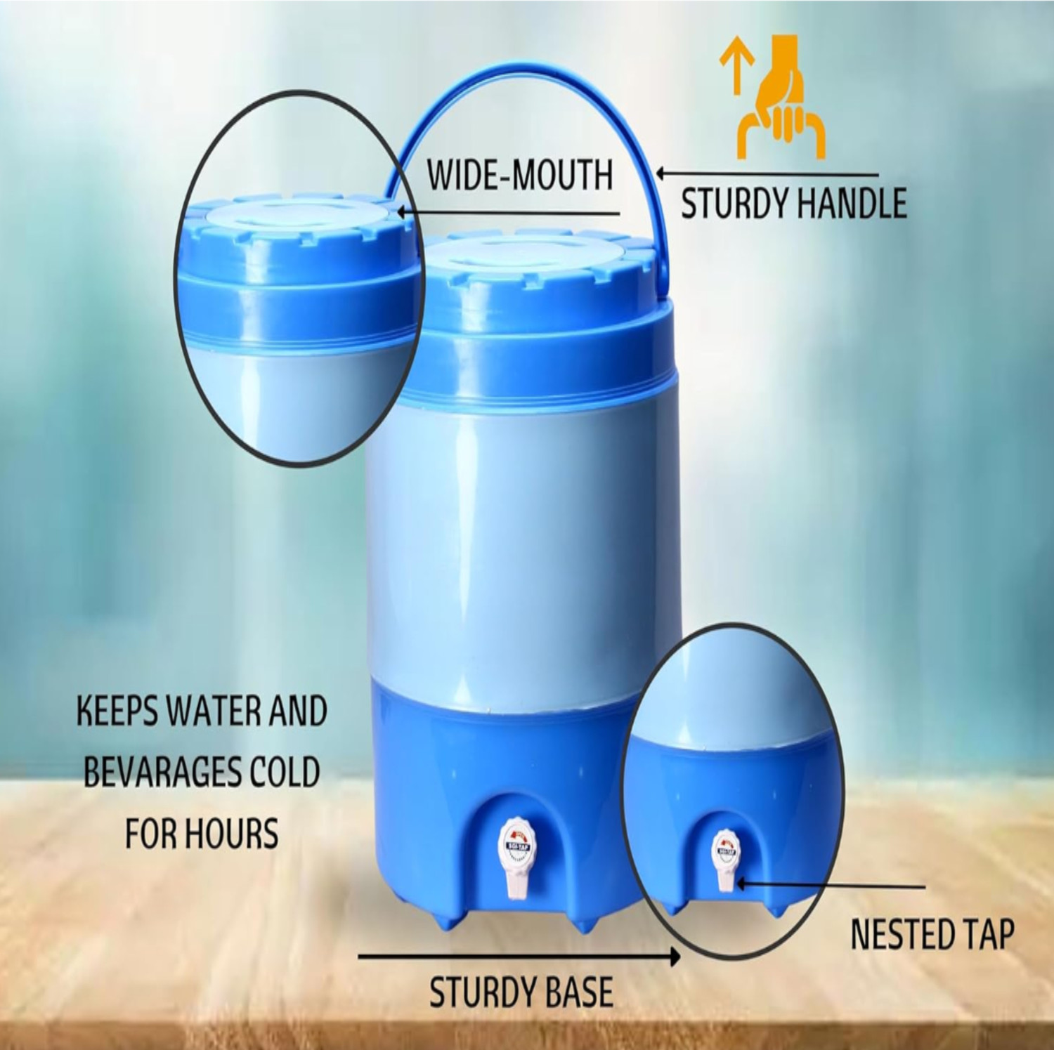 Image of Plastichouse 20 L Plastic Water Jug
