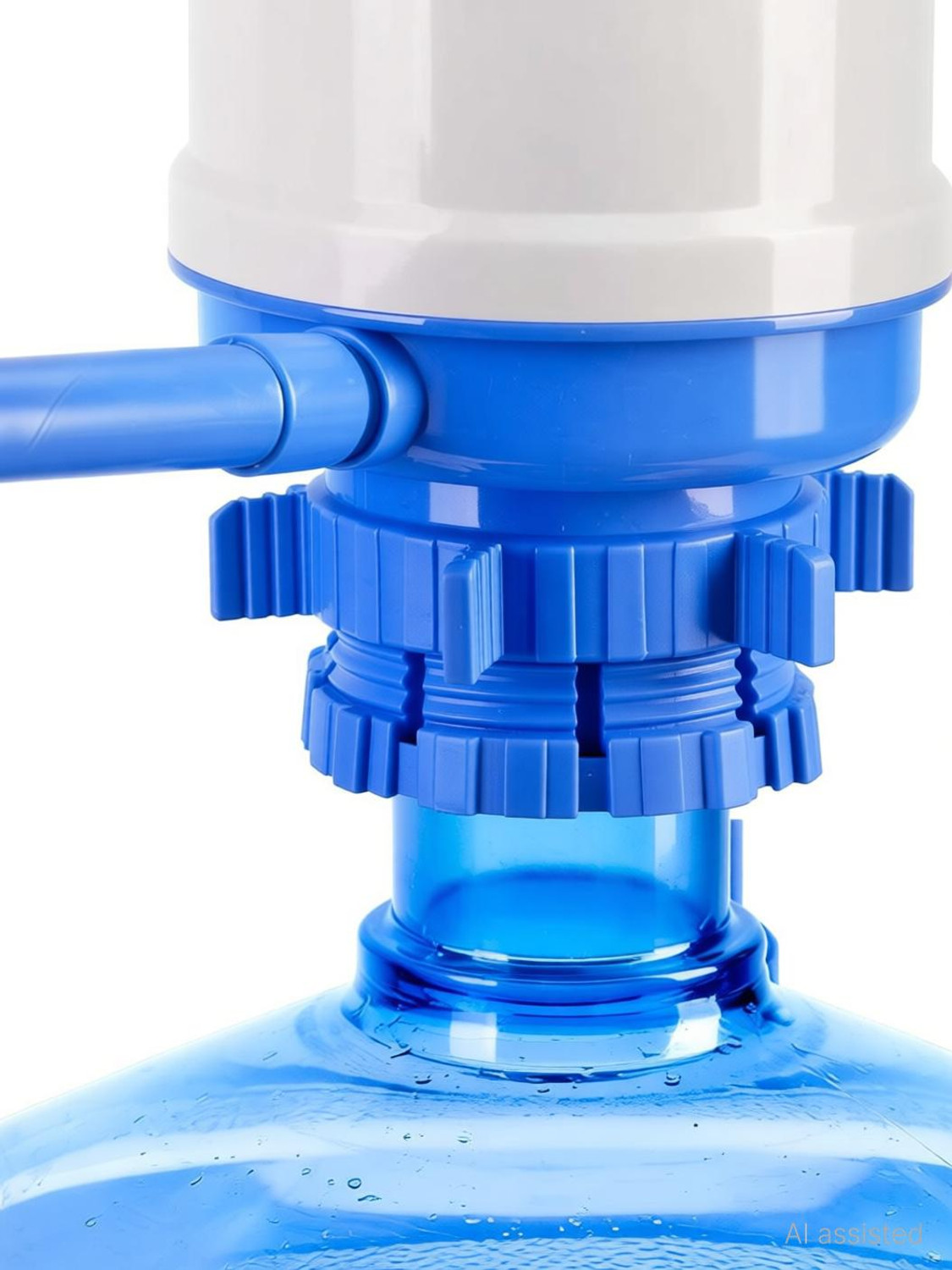Image of AquaGo 20 L Plastic Hand Pump Manual Water Dispenser