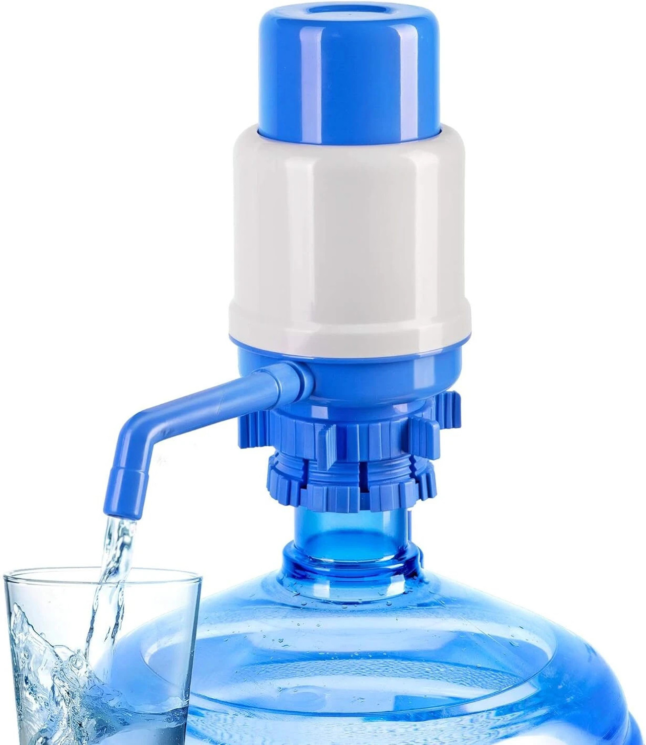 Image of AquaGo 20 L Plastic Hand Pump Manual Water Dispenser