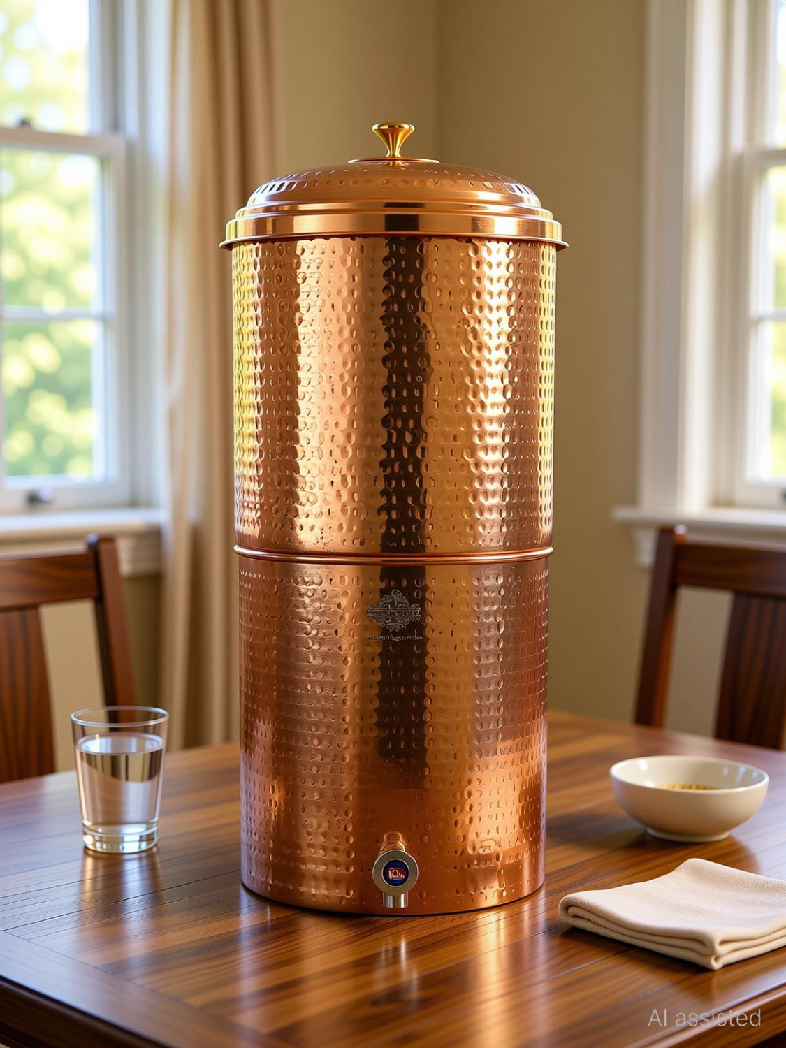 Image of INDIAN ART VILLA 20000 ml Copper Water Jug