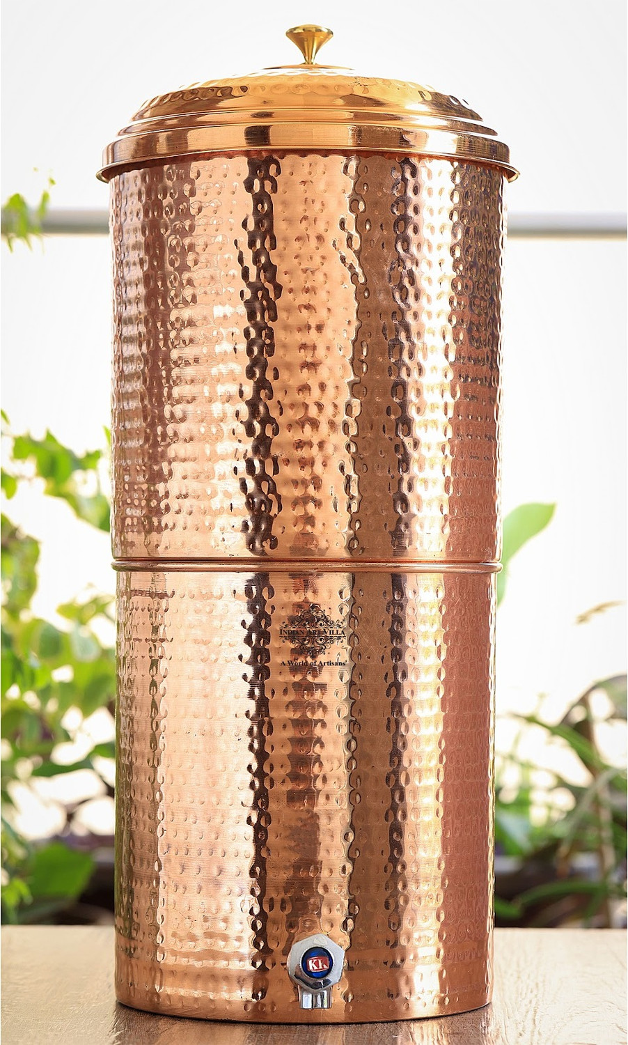 Image of INDIAN ART VILLA 20000 ml Copper Water Jug