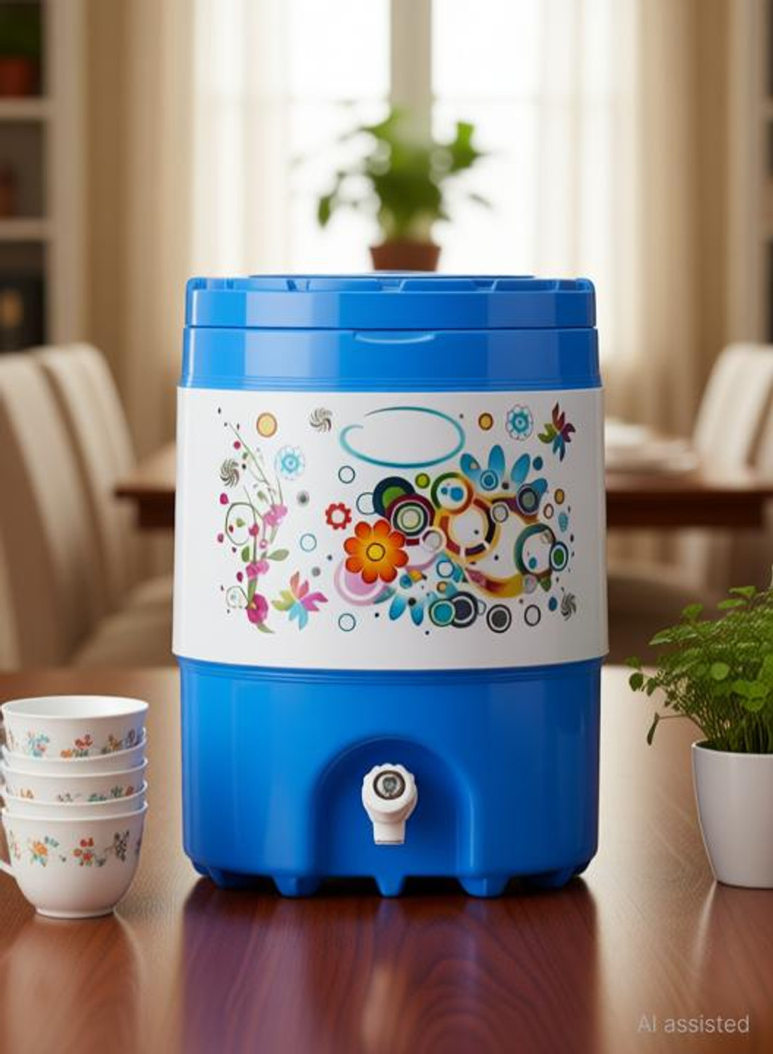 Image of Water wave 20 L Plastic Table Top Manual Water Dispenser
