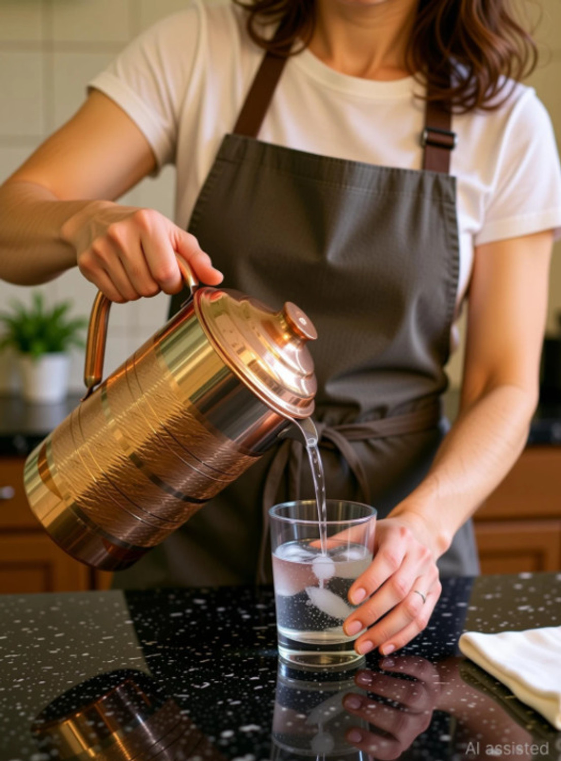Image of ADOKO 1.5 L Copper Water Jug